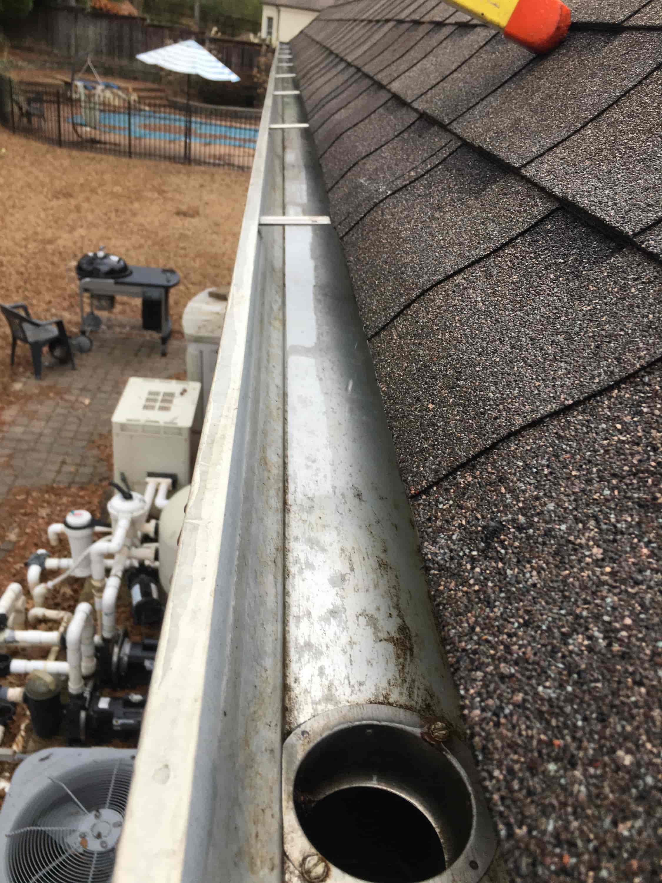 how to clean gutters youtube