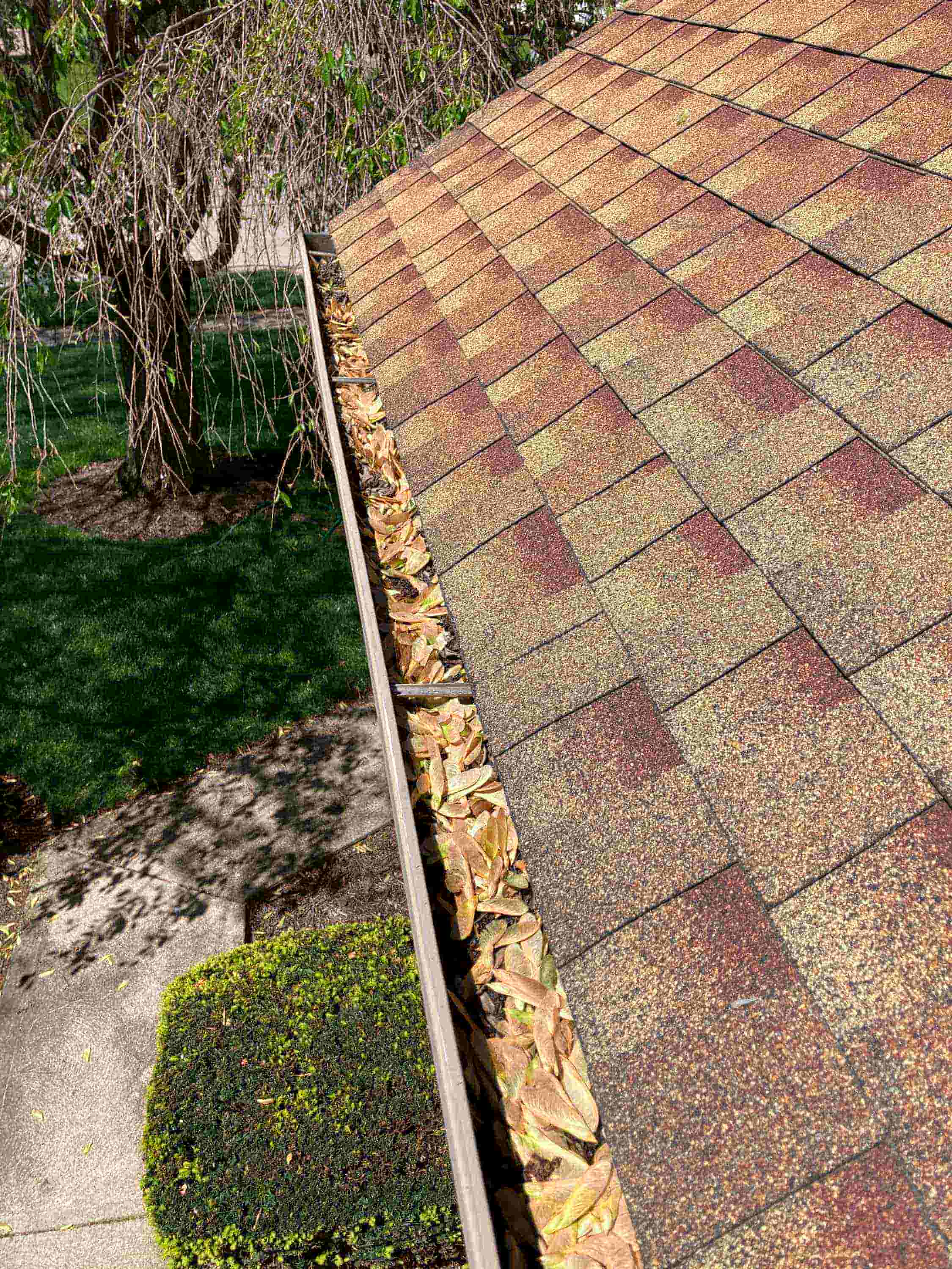 how to clean clogged gutter downspout