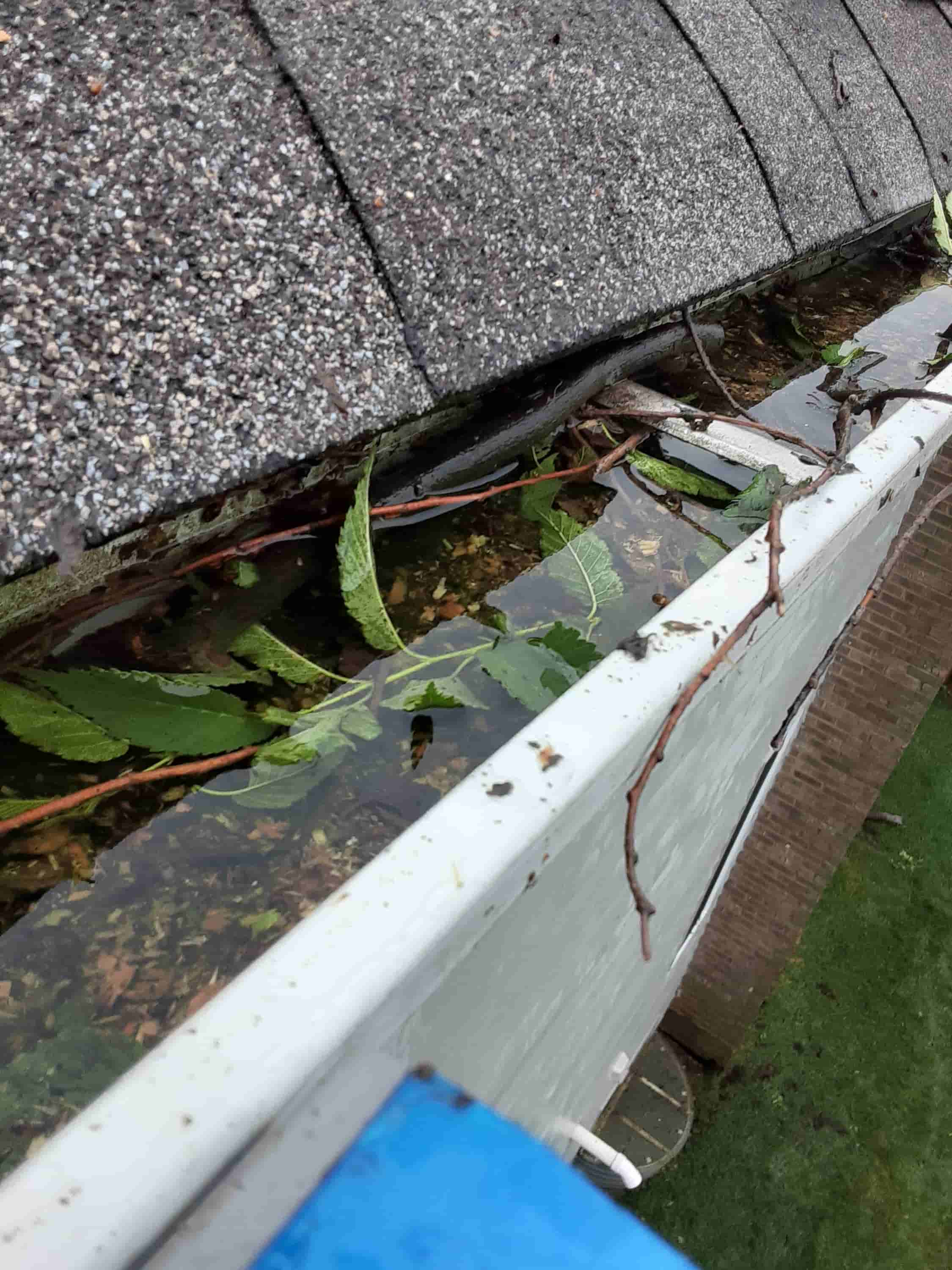 eavestrough cleaning