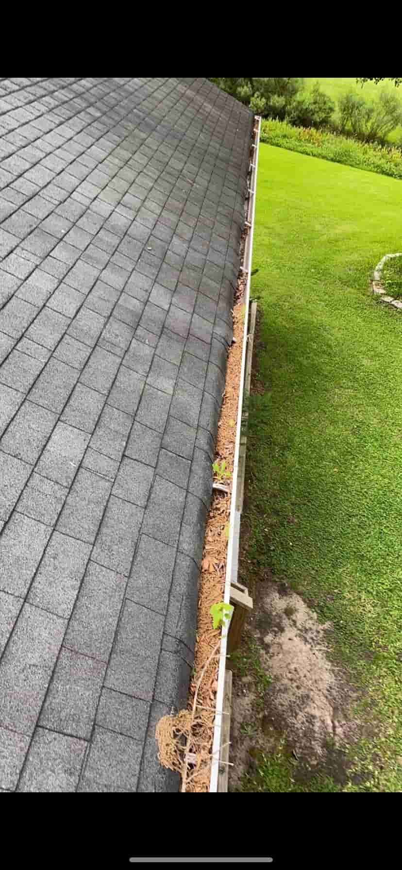 repair hole in gutter