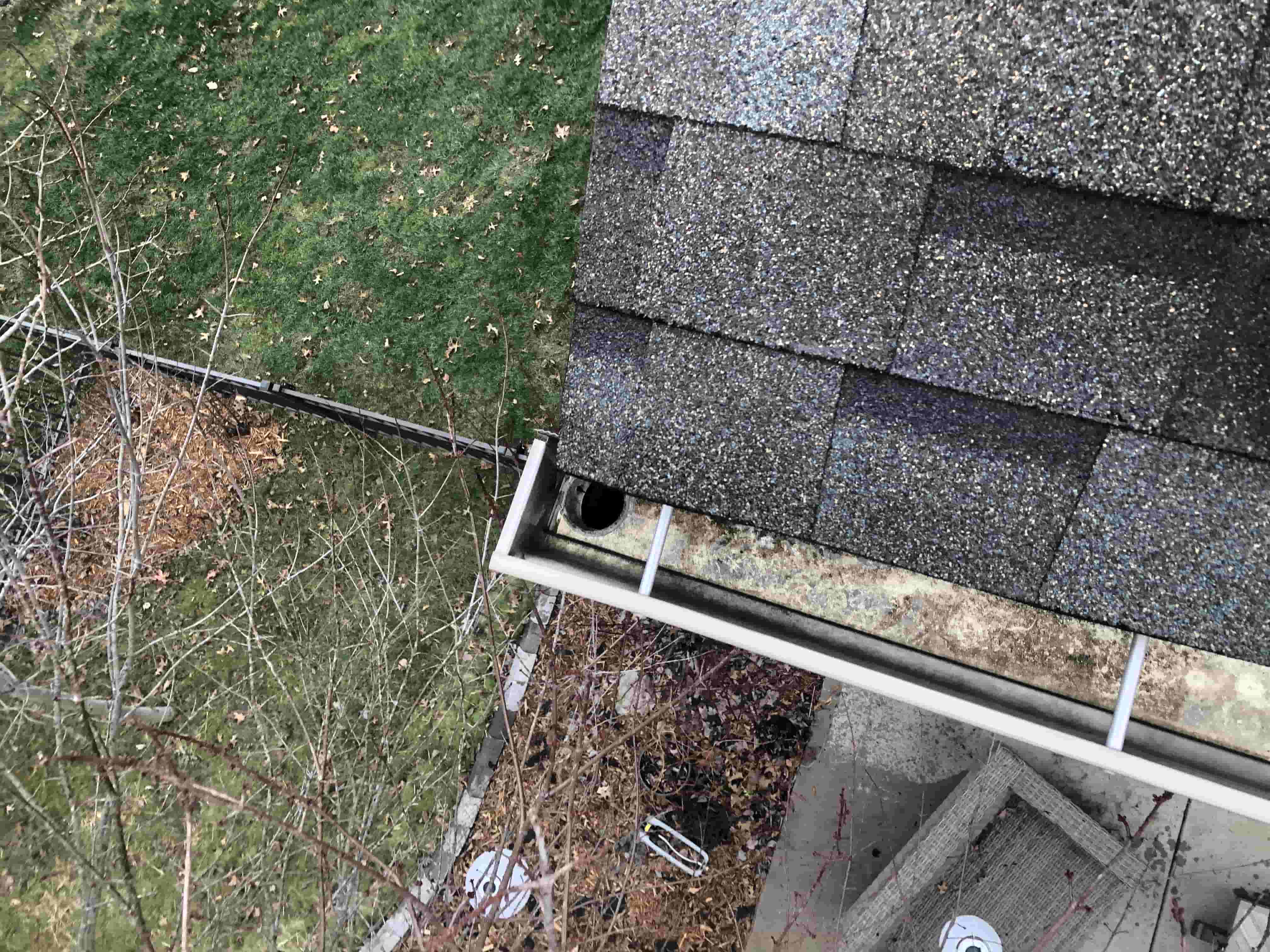 clean out rain gutters