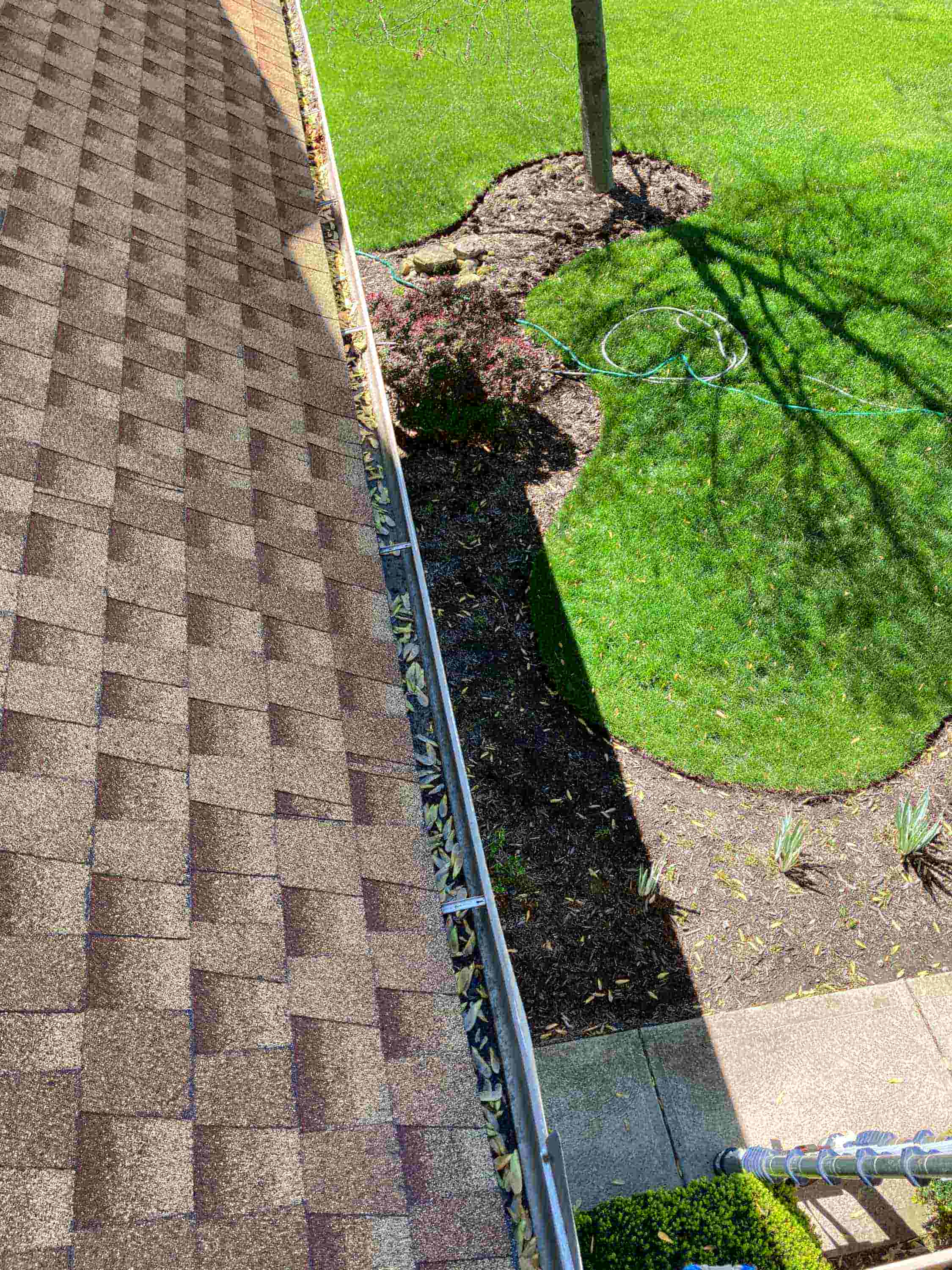 how to open clogged gutter