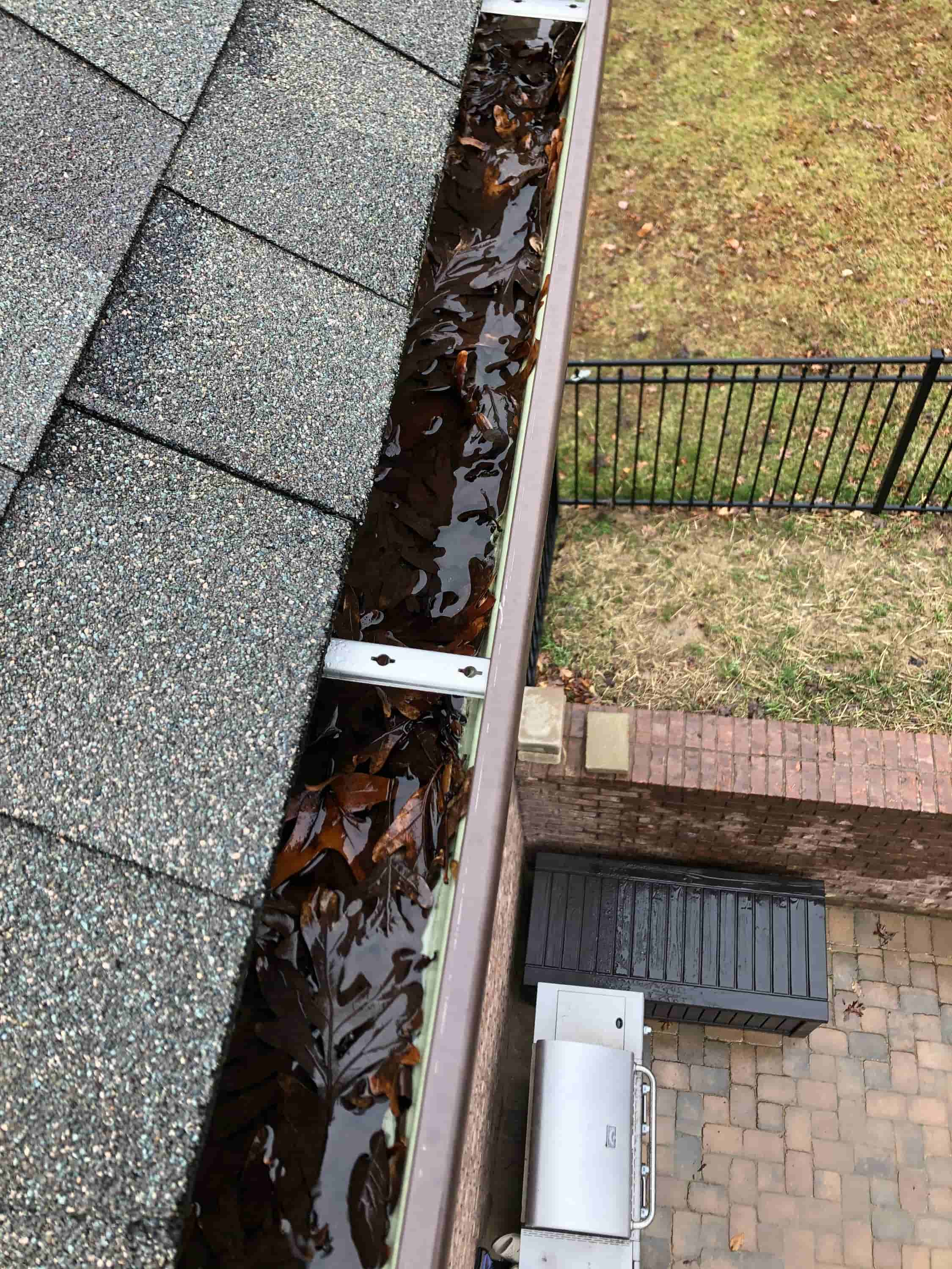 gutter cleaning video