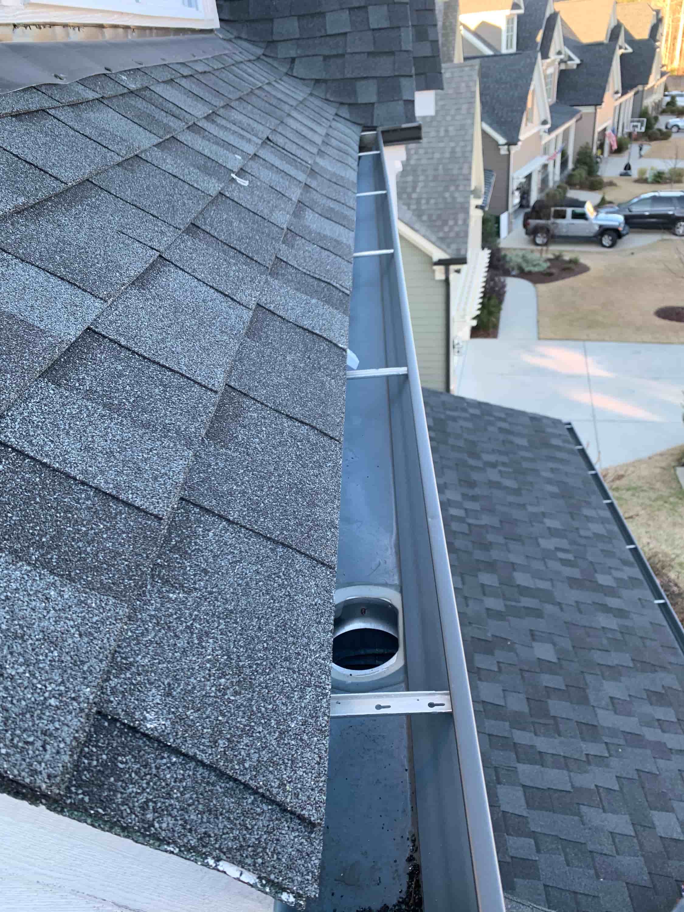 how to clean downspout
