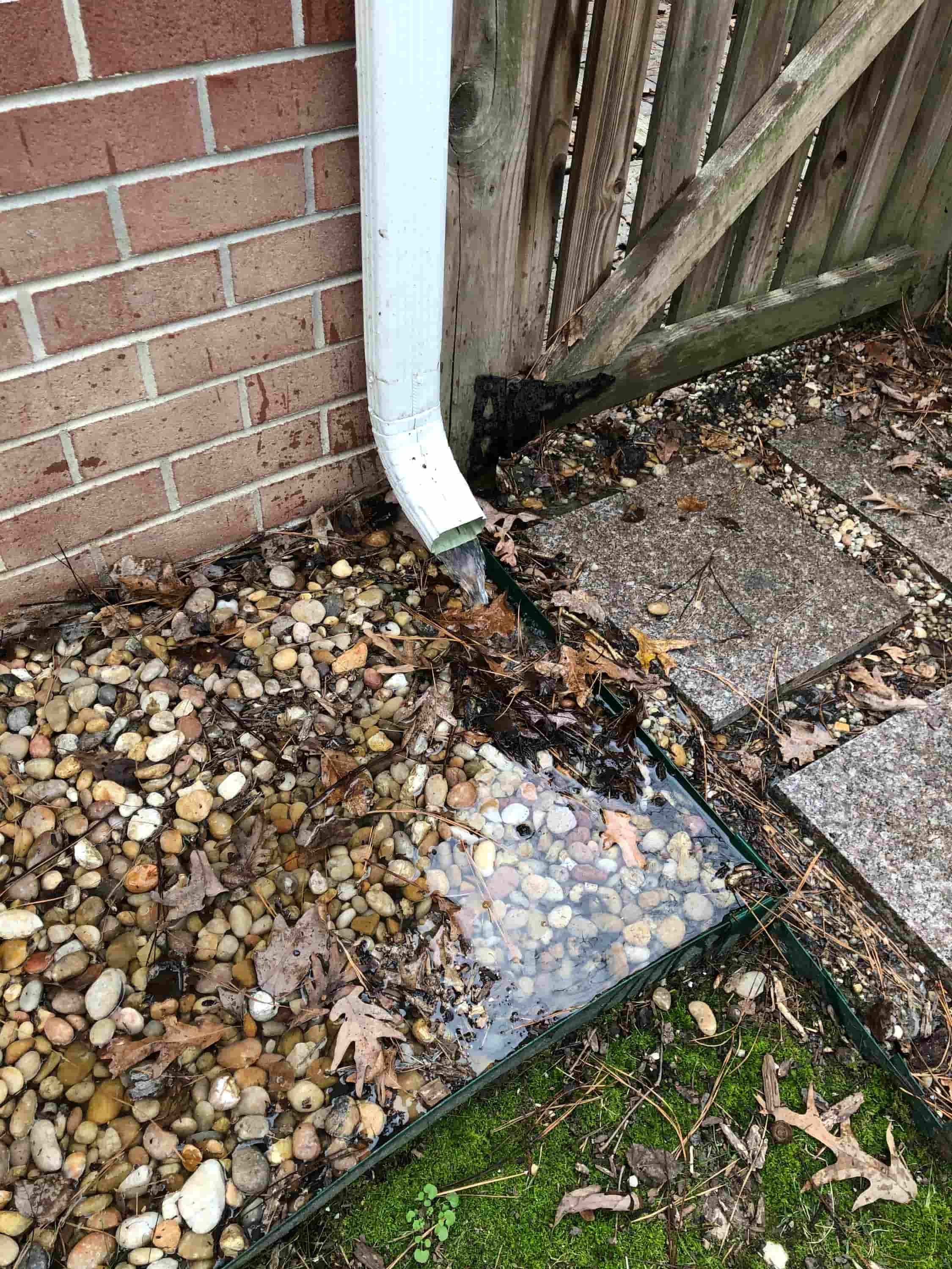 rain gutter cleaning service