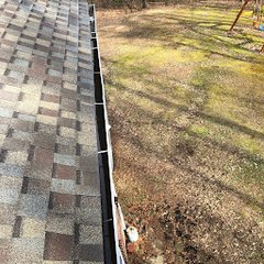 what do you clean gutters with