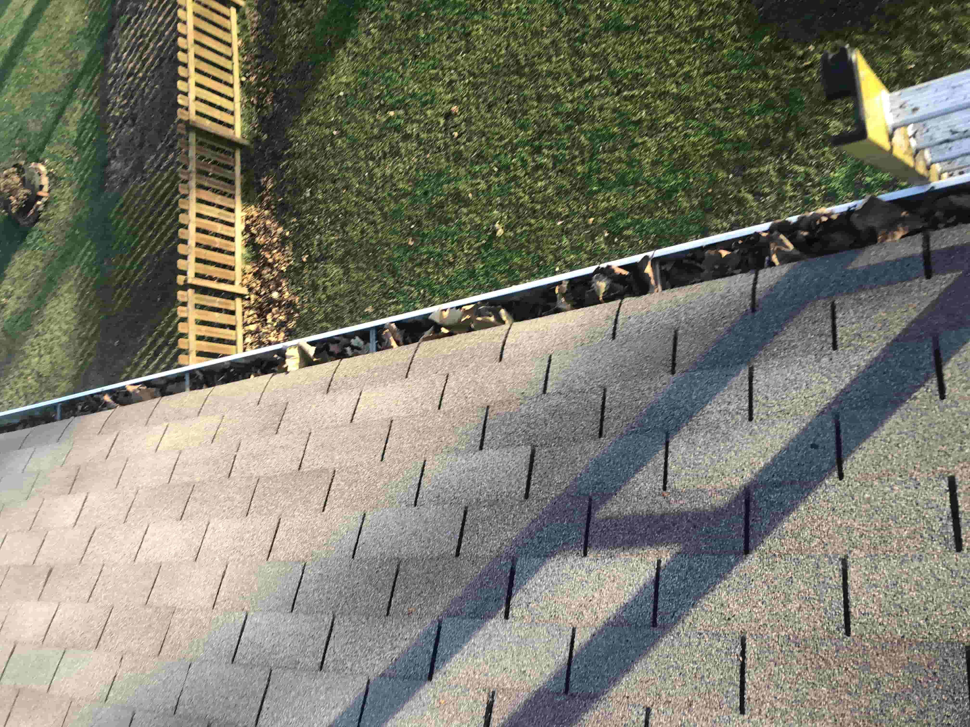 how to clean leaf guard gutters