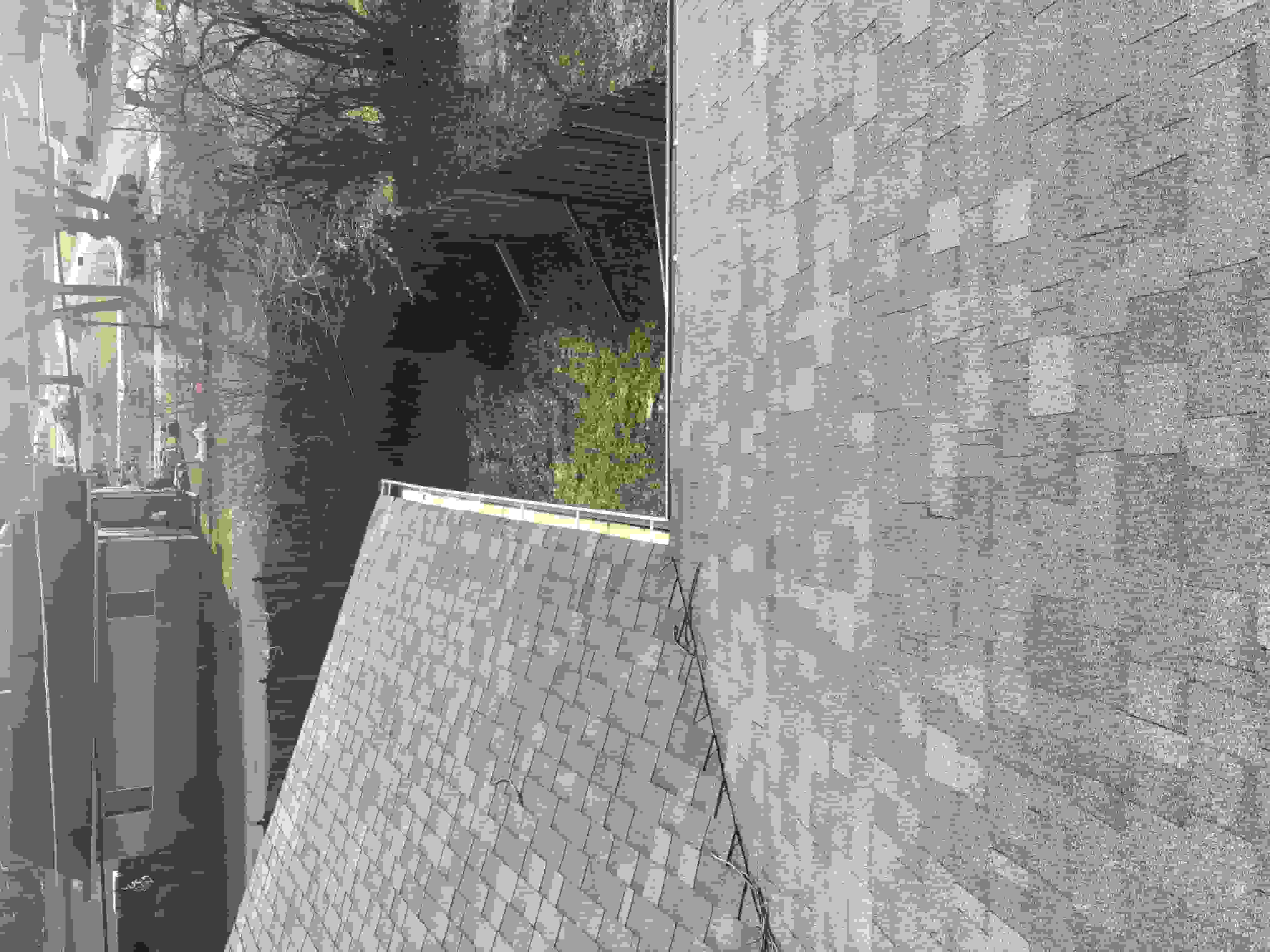 small plastic guttering