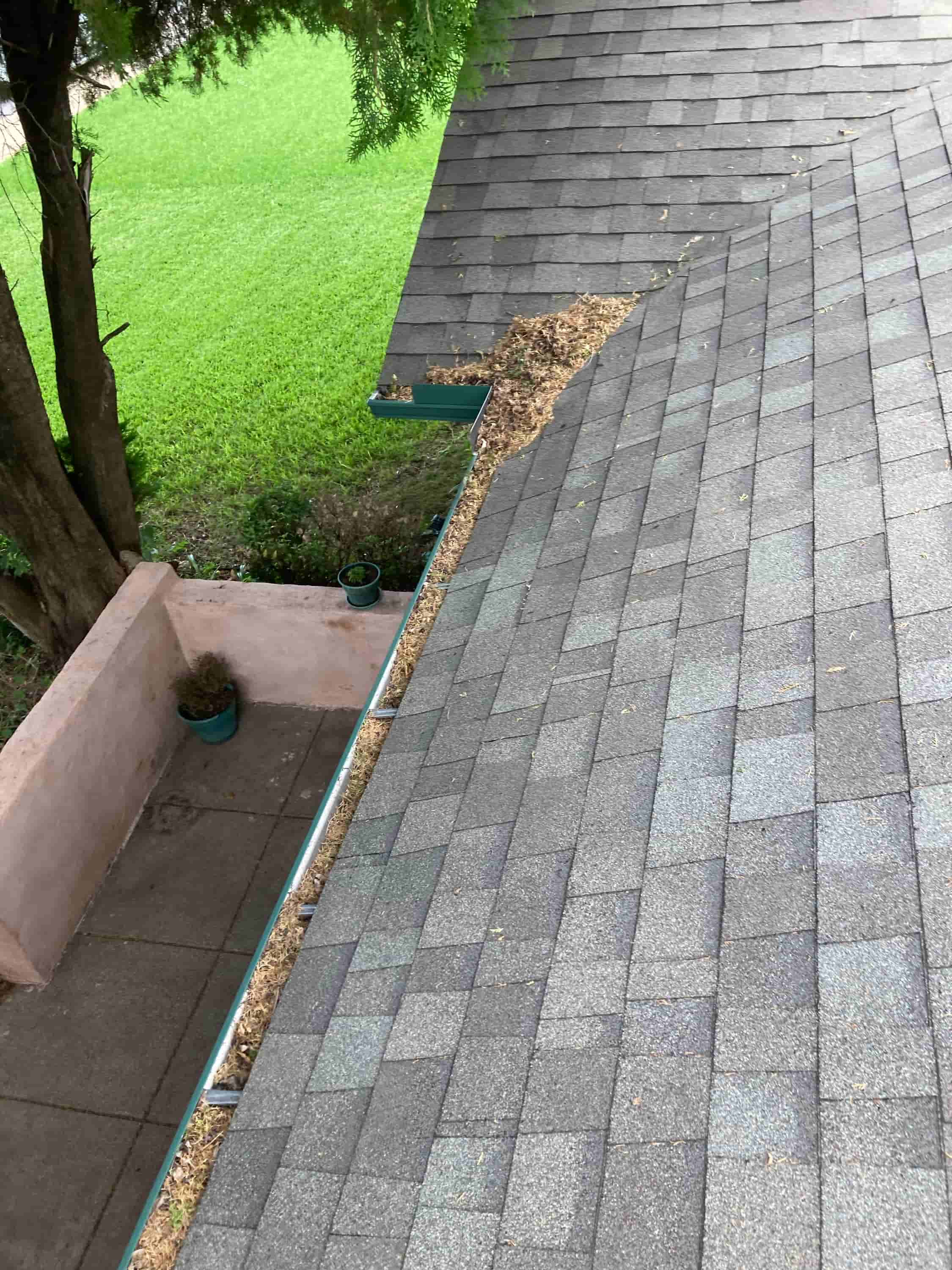 ways to unclog gutter downspout