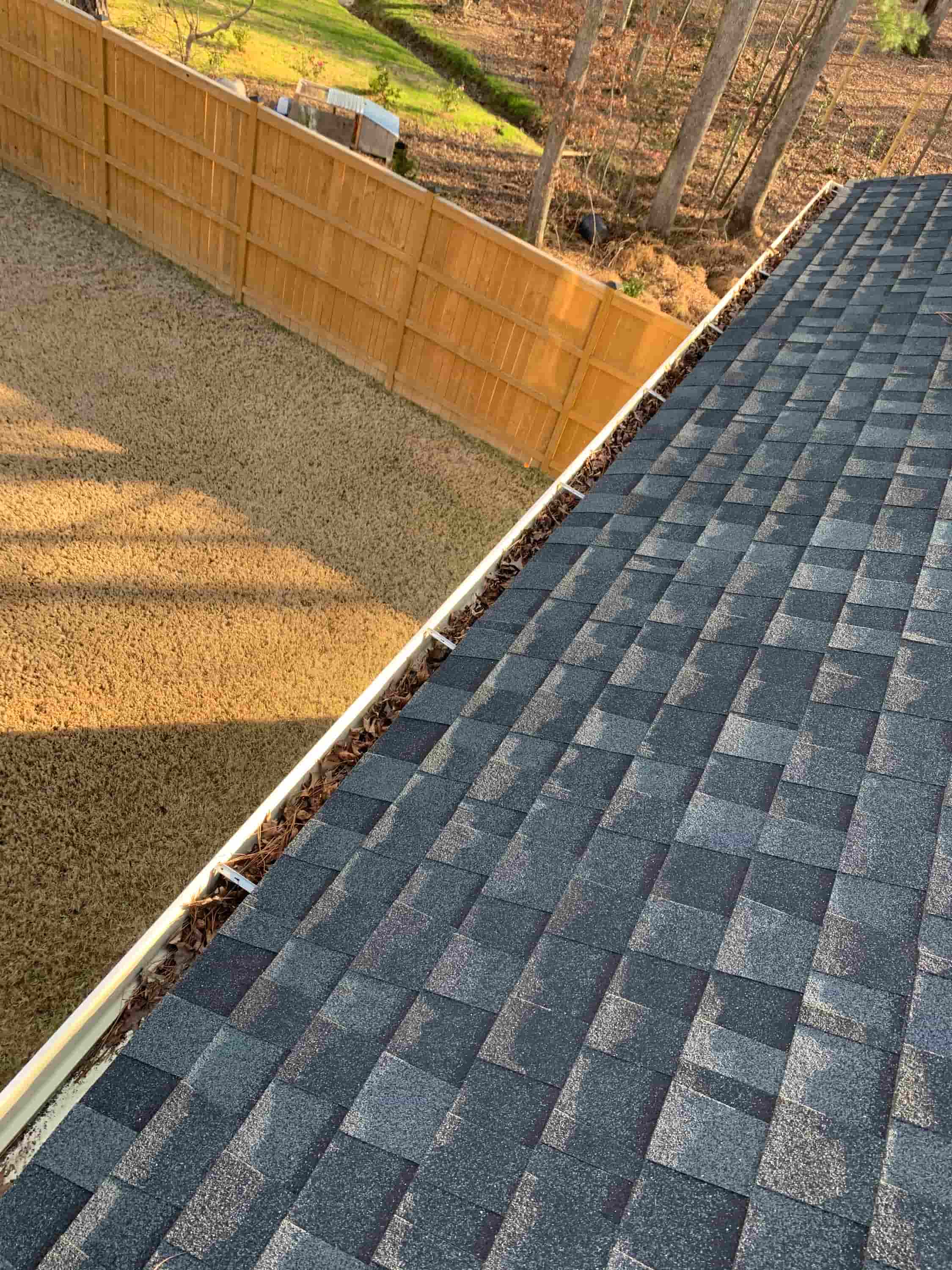 how to open clogged gutter