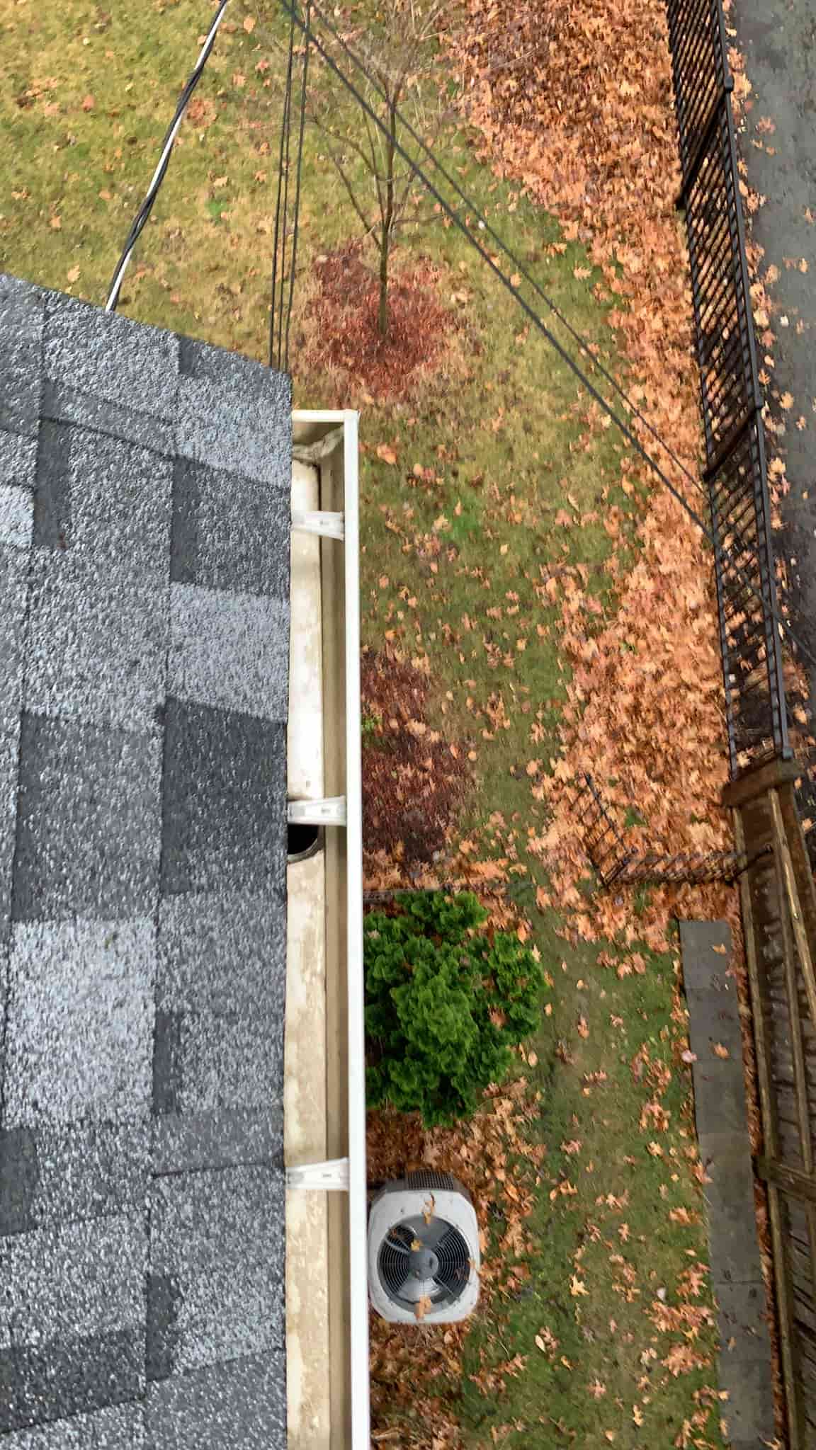 diy gutter cleaning