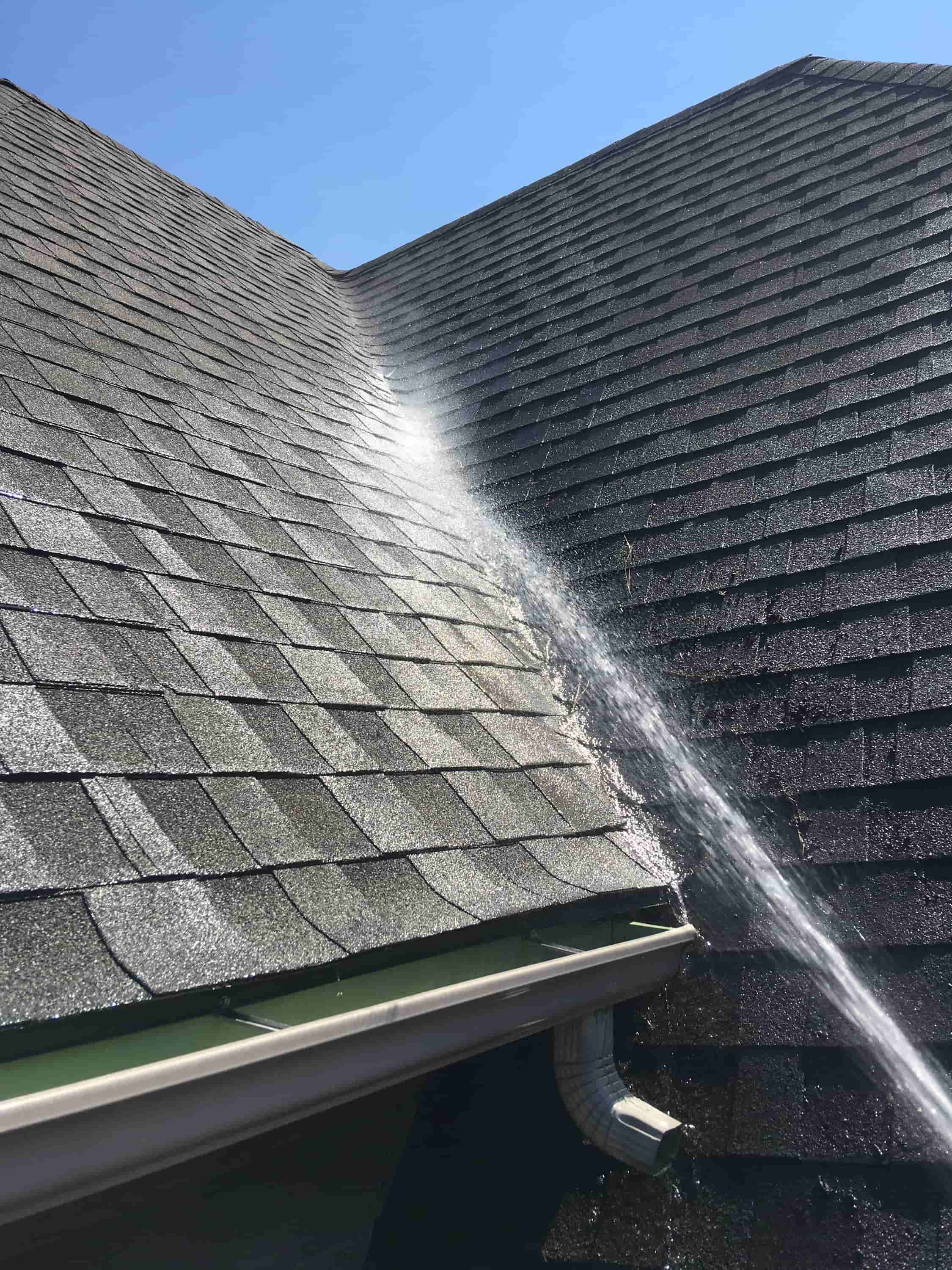 hose extension to clean gutters