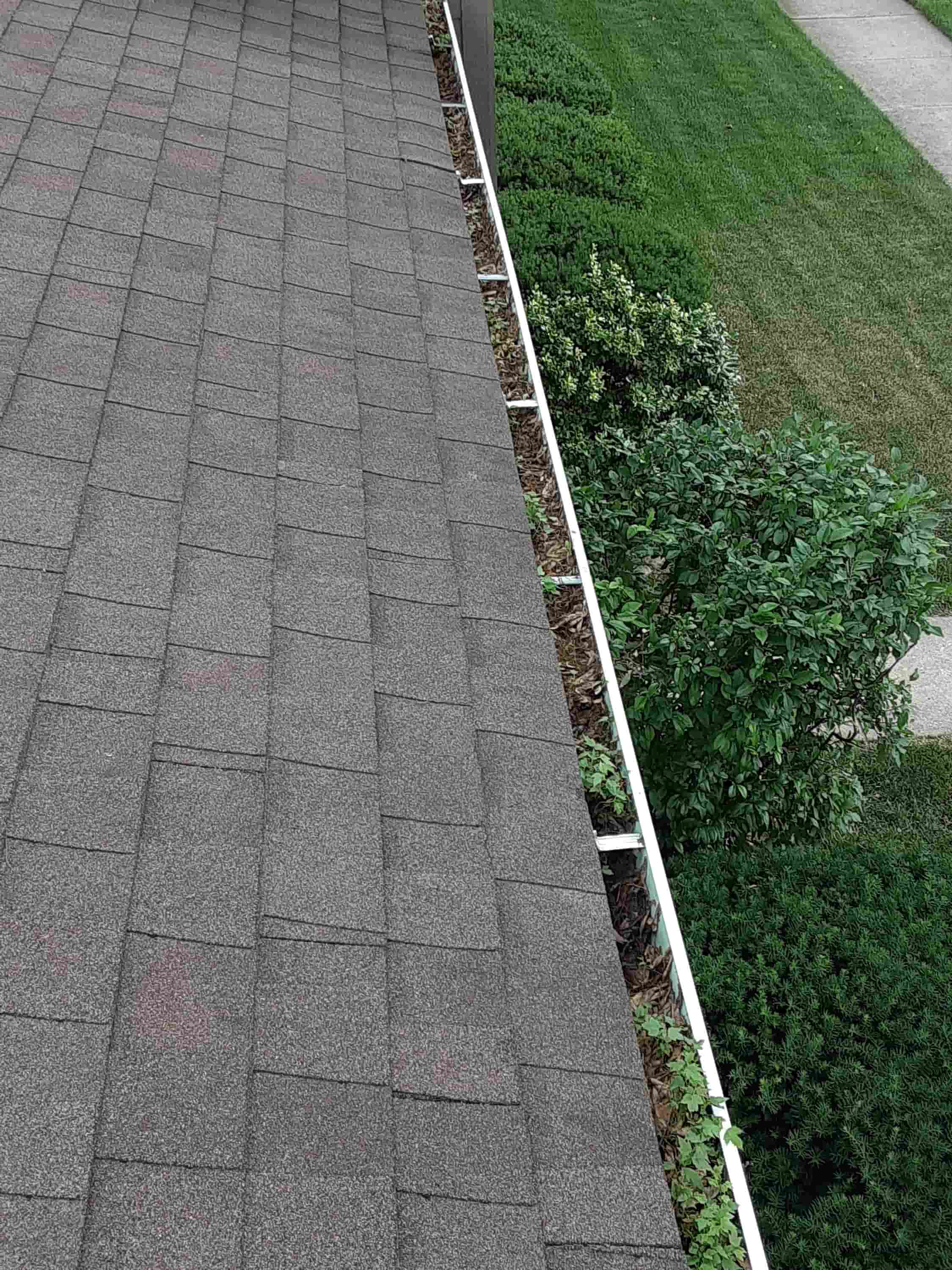 clean gutter exterior