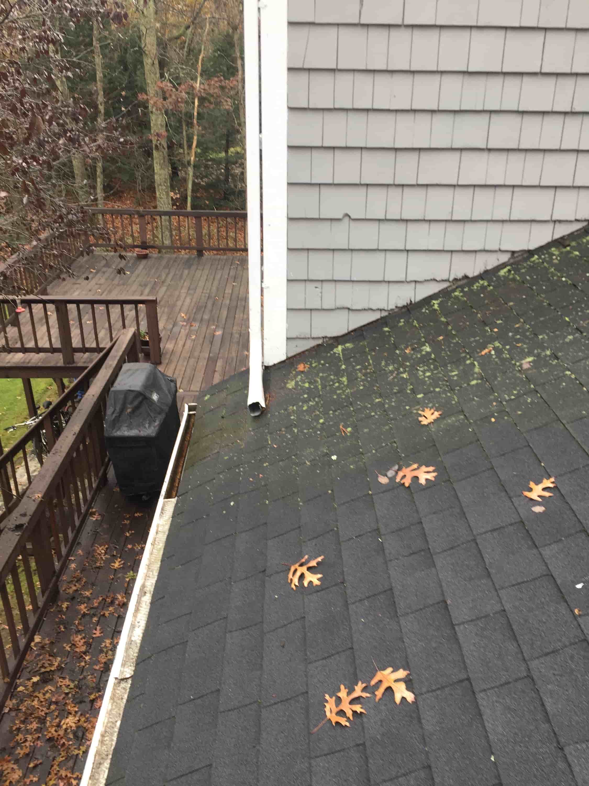 a clean gutter