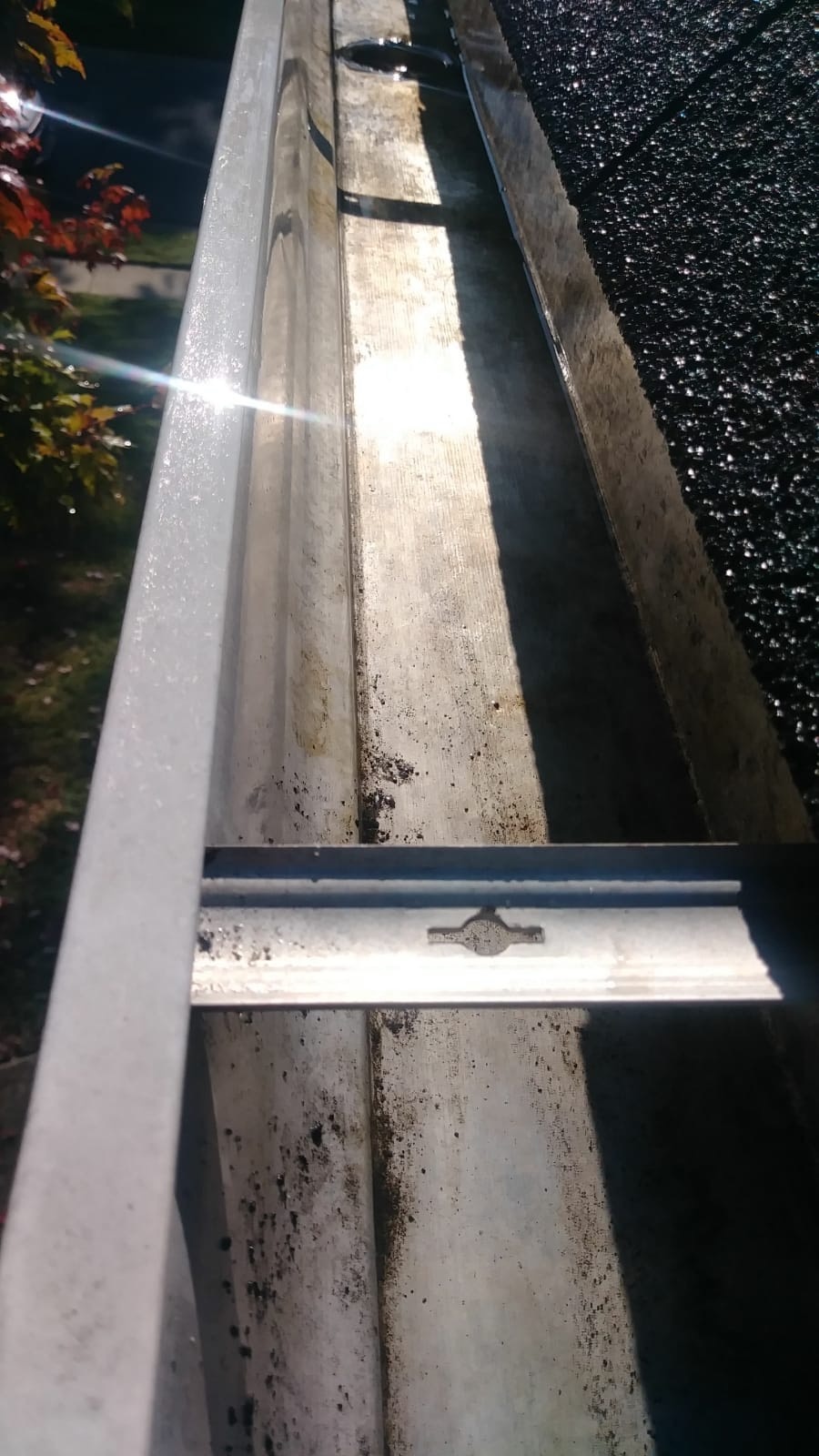 cleaning eavestrough