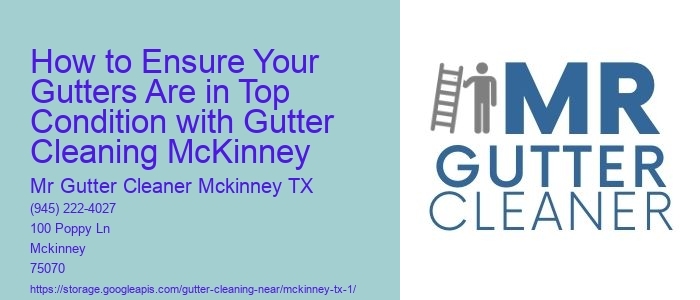 How to Ensure Your Gutters Are in Top Condition with Gutter Cleaning McKinney