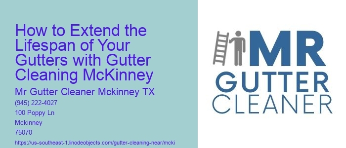 How to Extend the Lifespan of Your Gutters with Gutter Cleaning McKinney