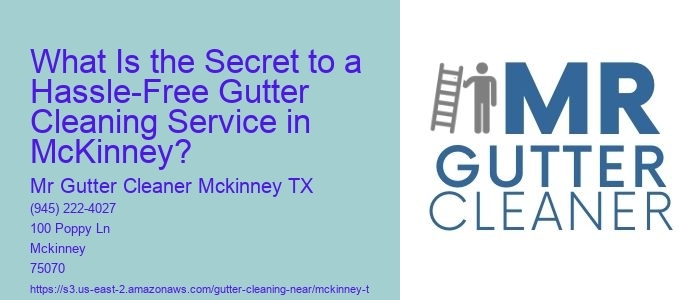 What Is the Secret to a Hassle-Free Gutter Cleaning Service in McKinney?