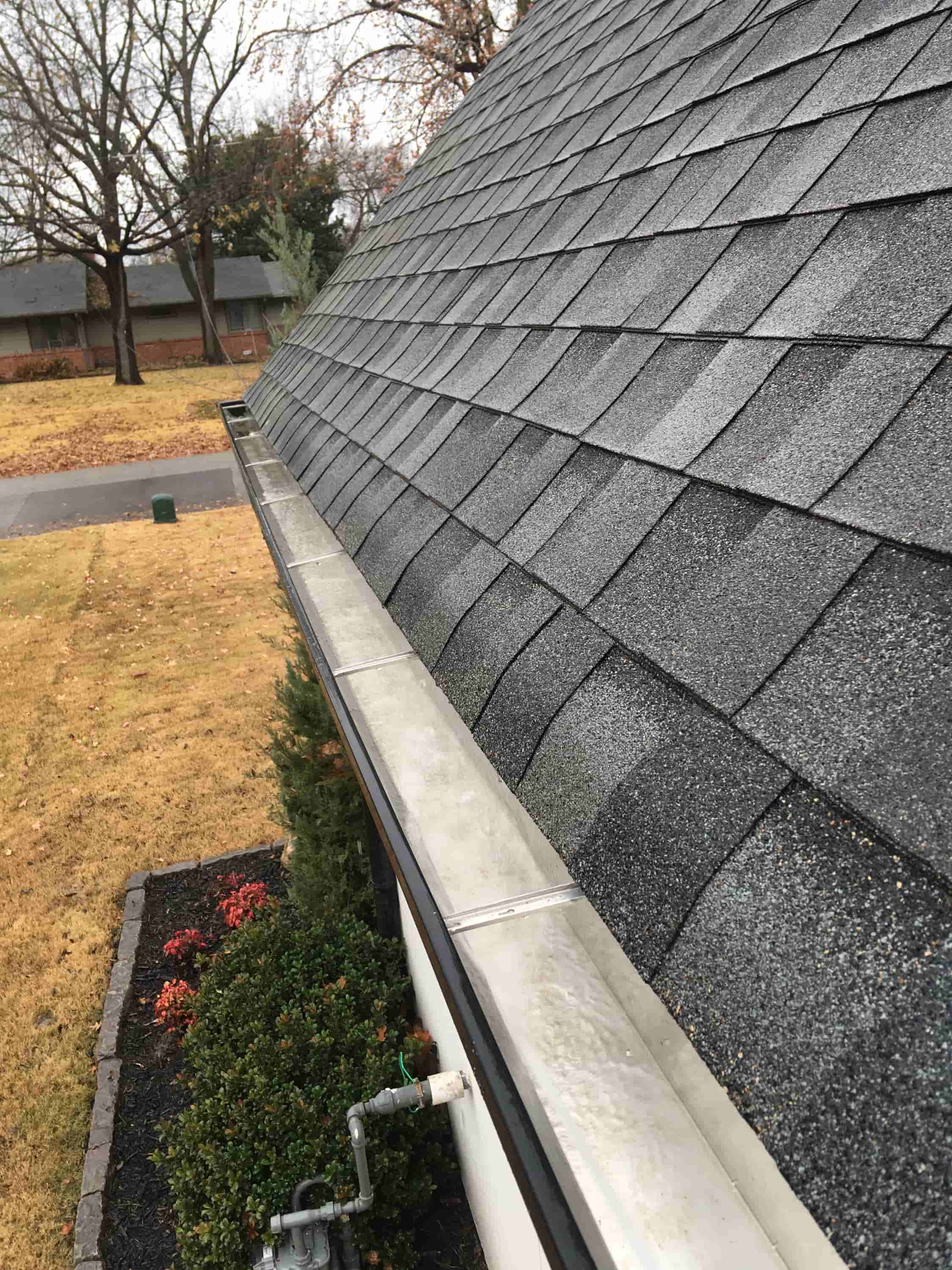 how to clean metal gutters