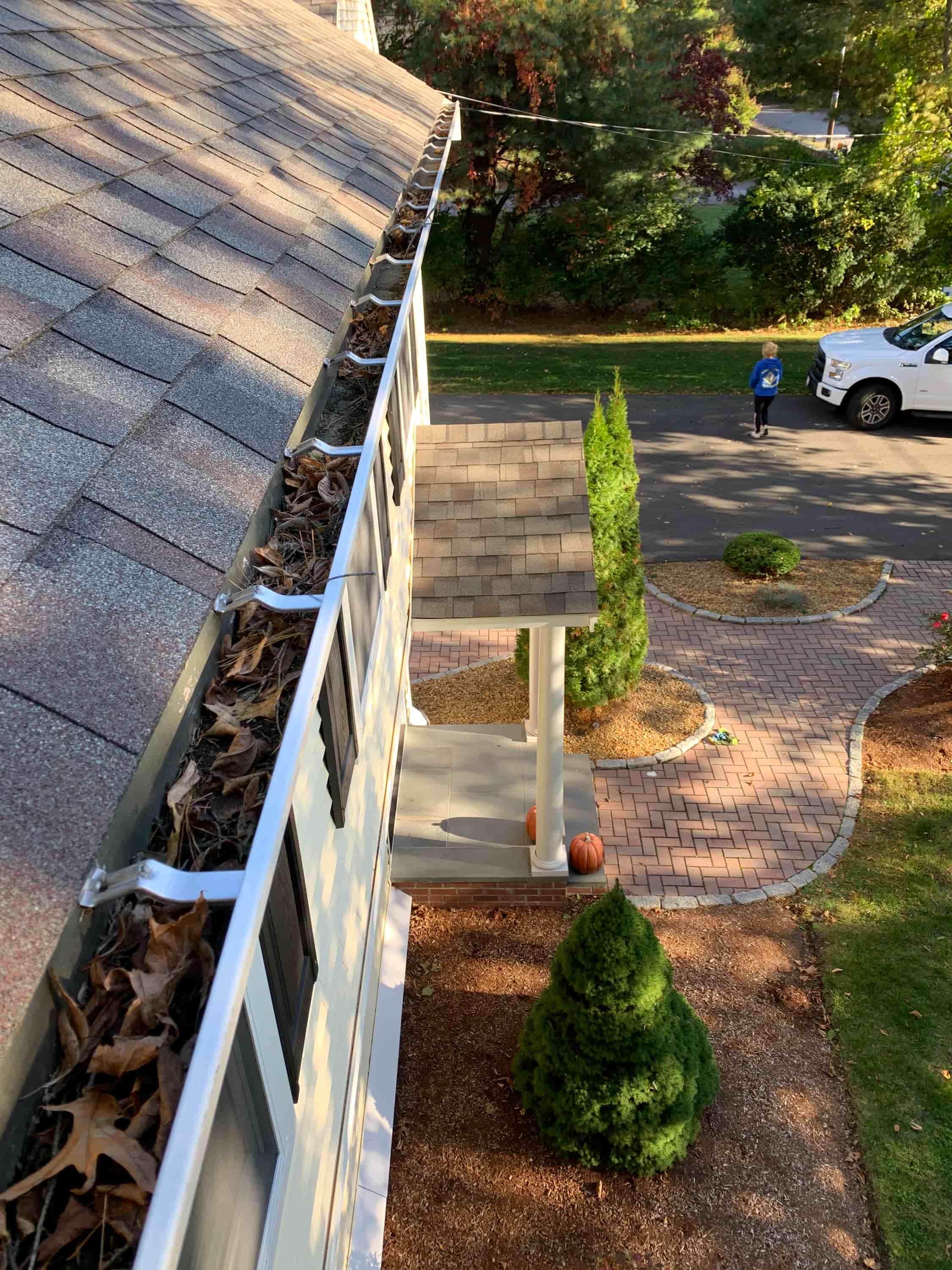 ways to unclog gutter downspout