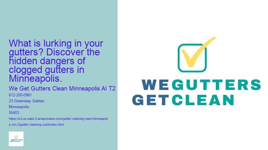 What is lurking in your gutters? Discover the hidden dangers of clogged gutters in Minneapolis.