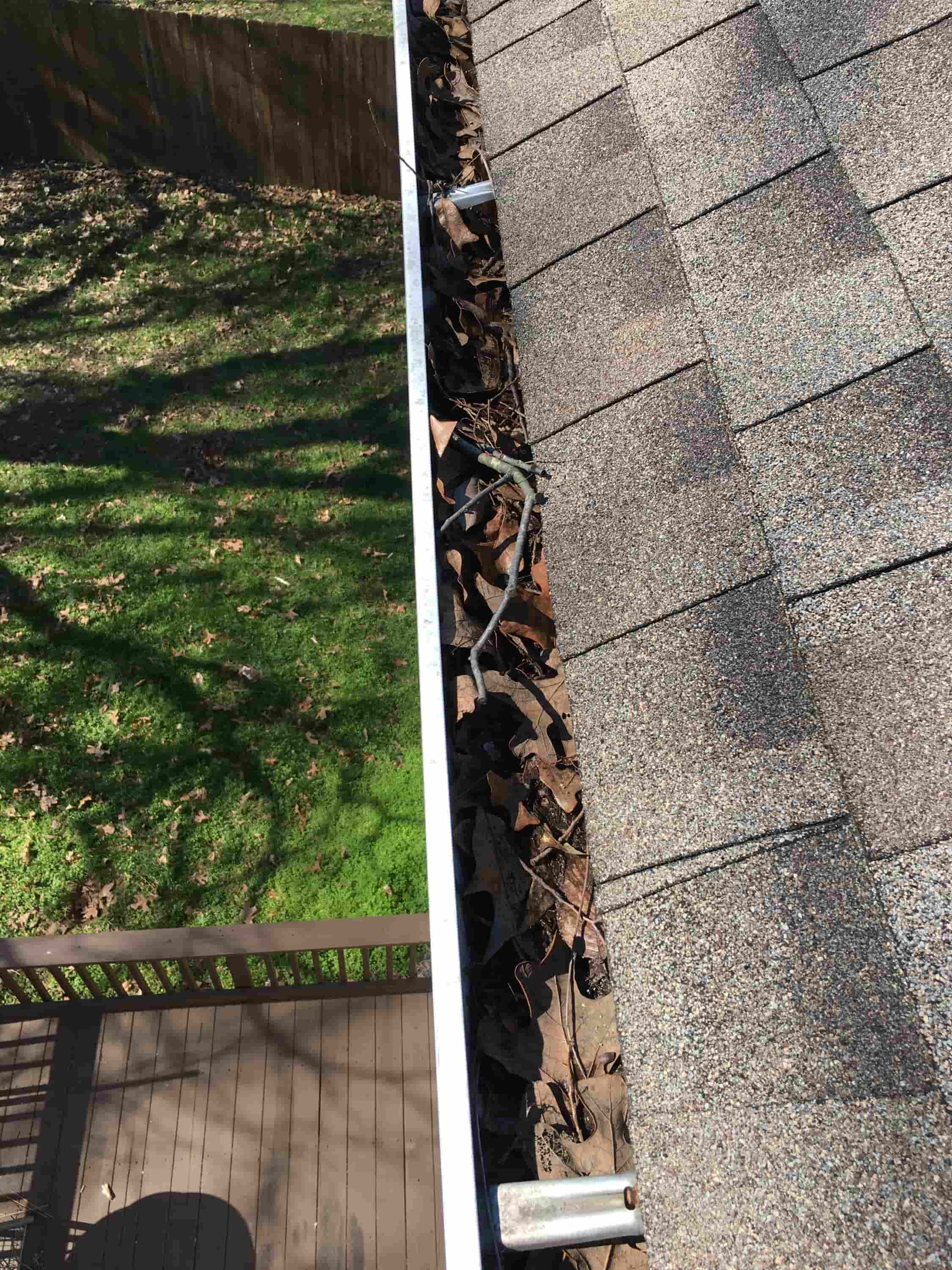 when to clean gutters