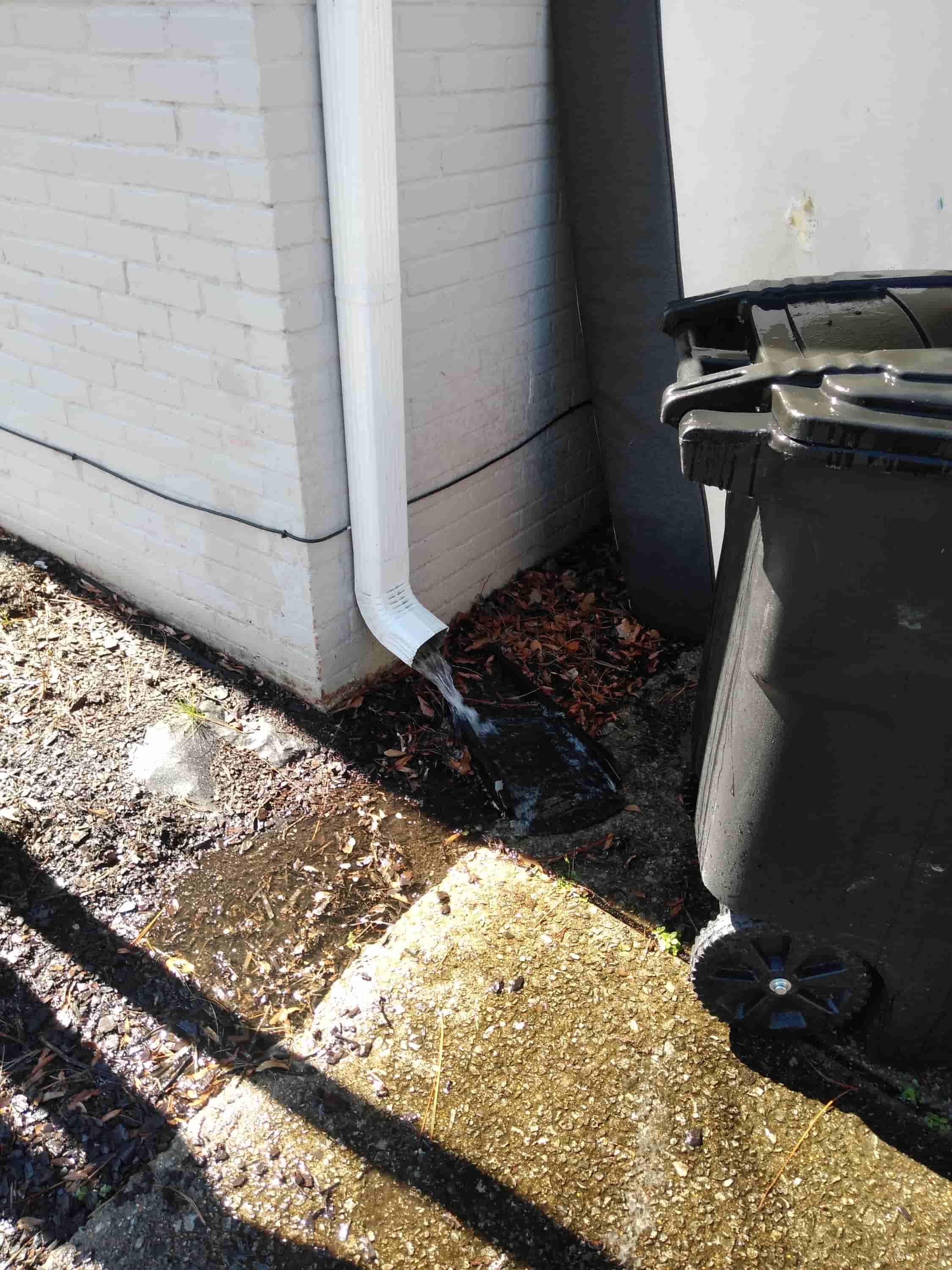 rooftop gutters and window cleaning