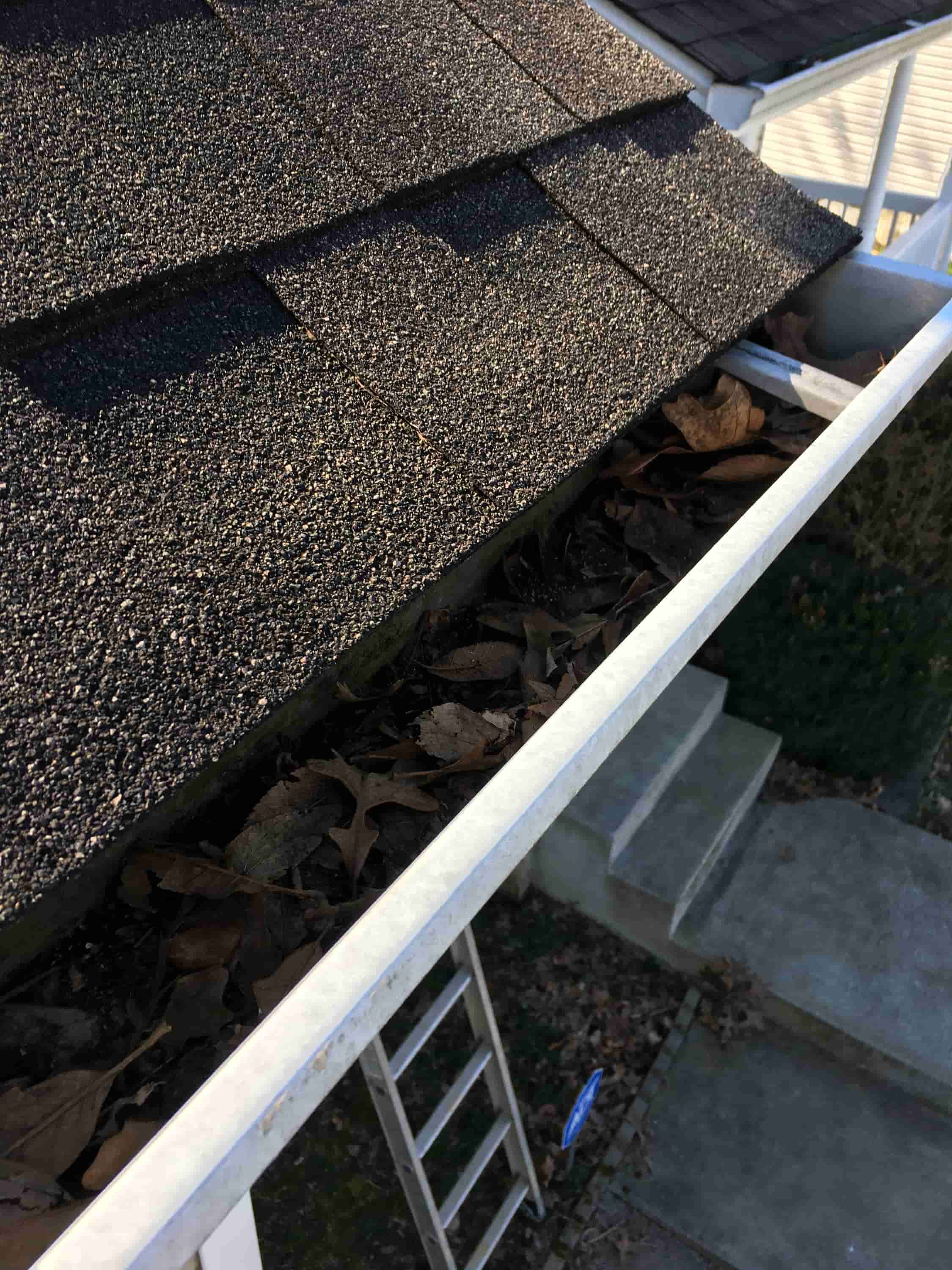 gutter leak fix