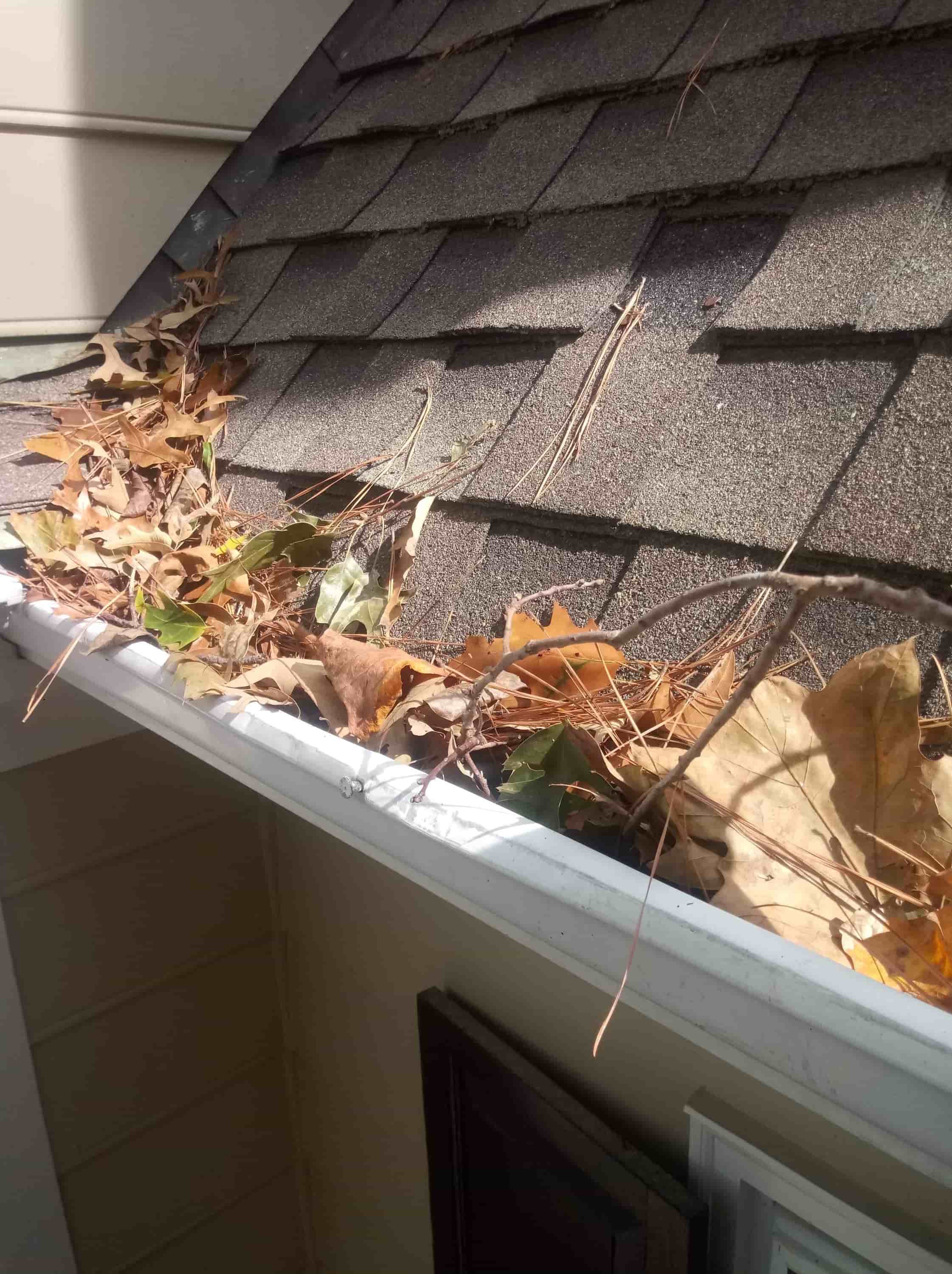 how to clean inaccessible gutters