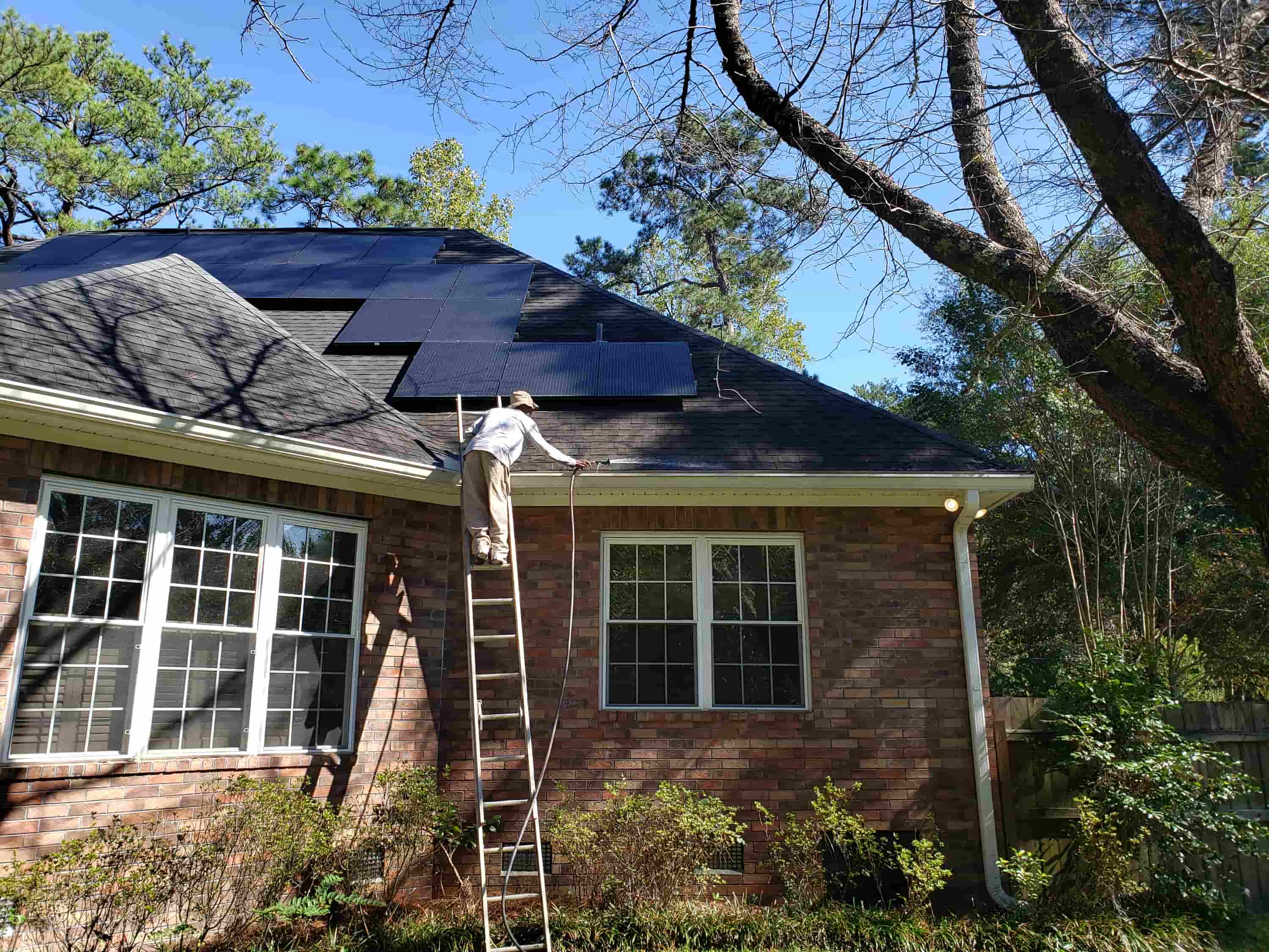 easy way to clean out gutters