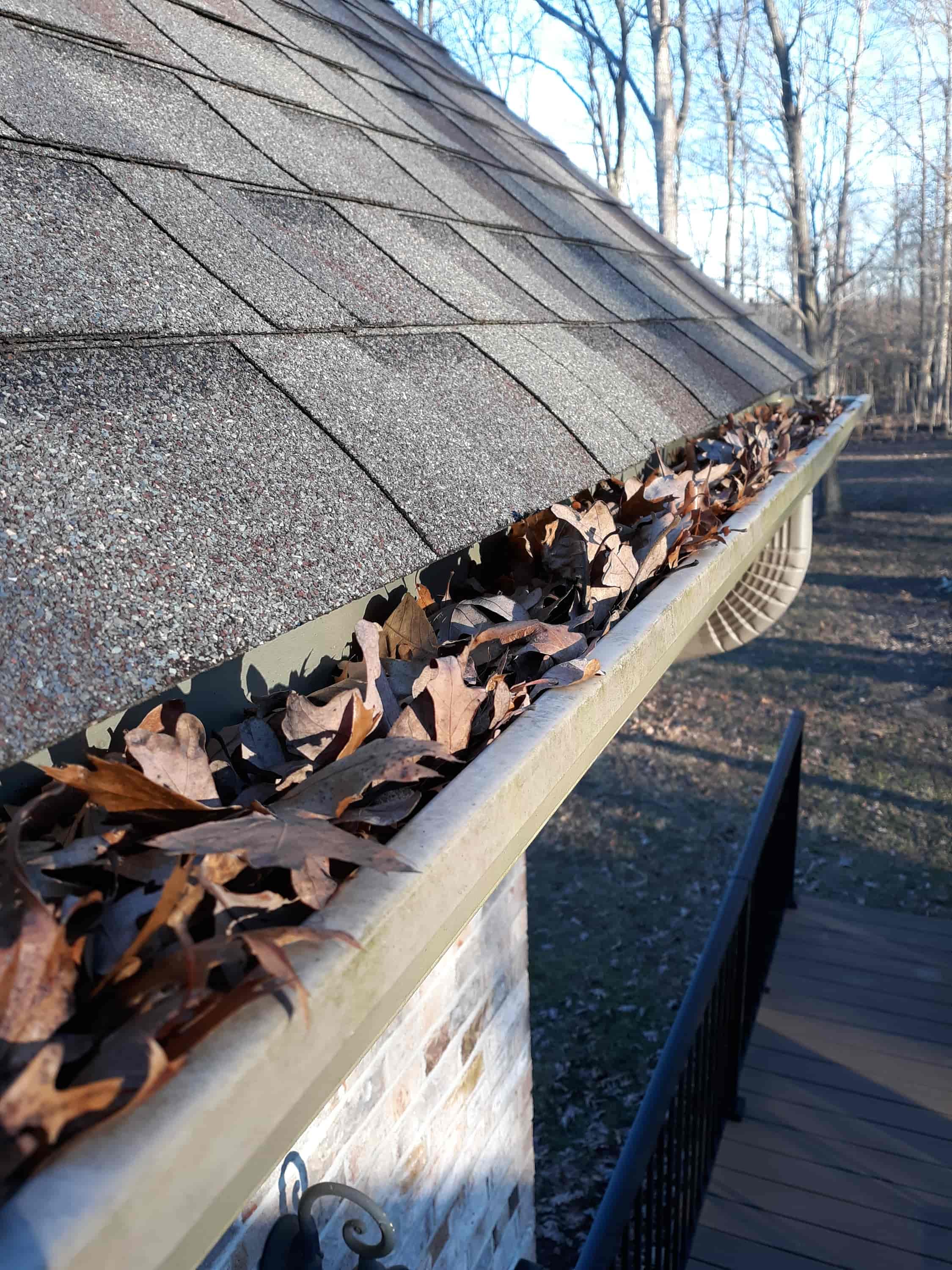 when to get gutters cleaned