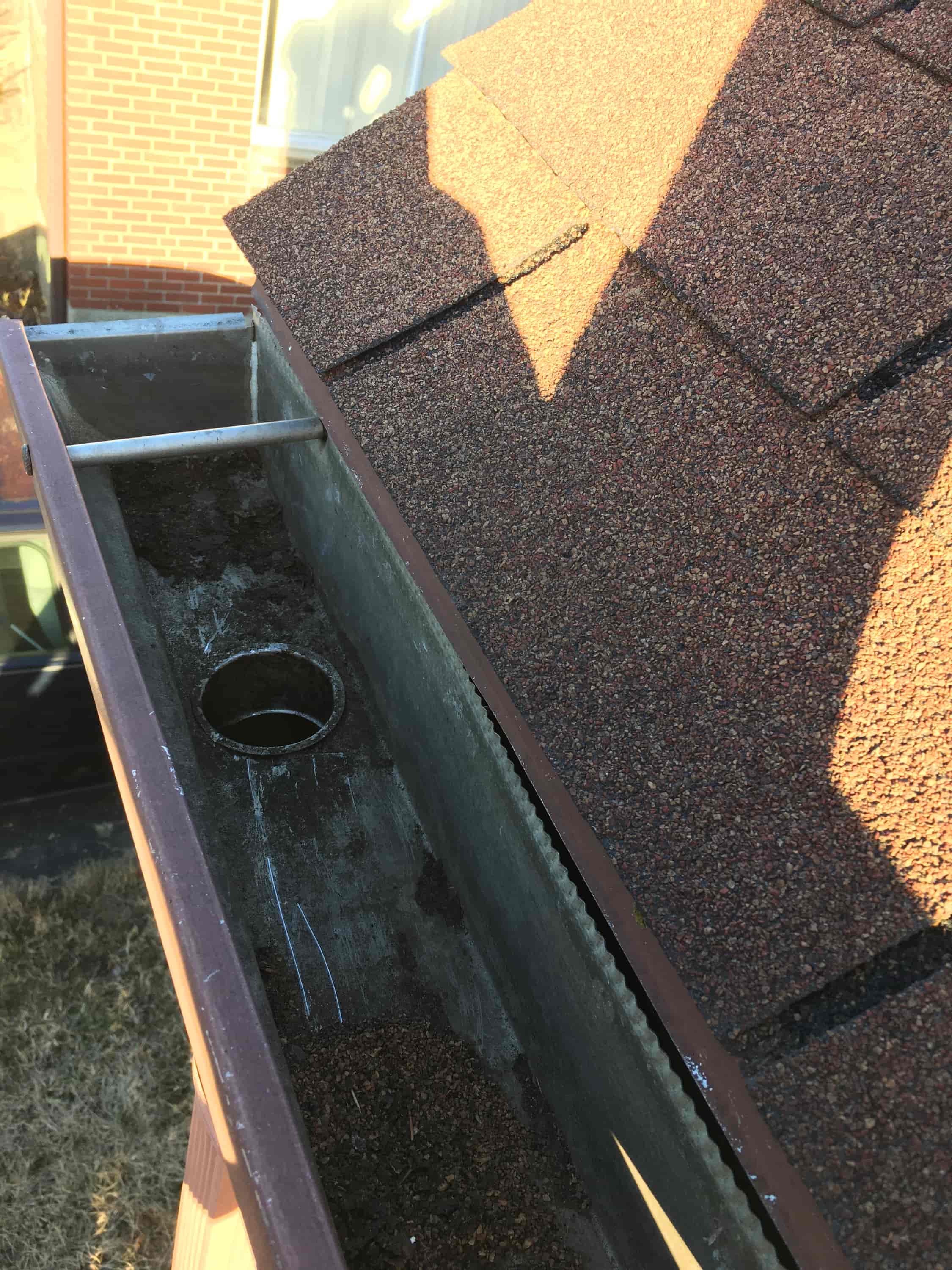 gutter pitch repair