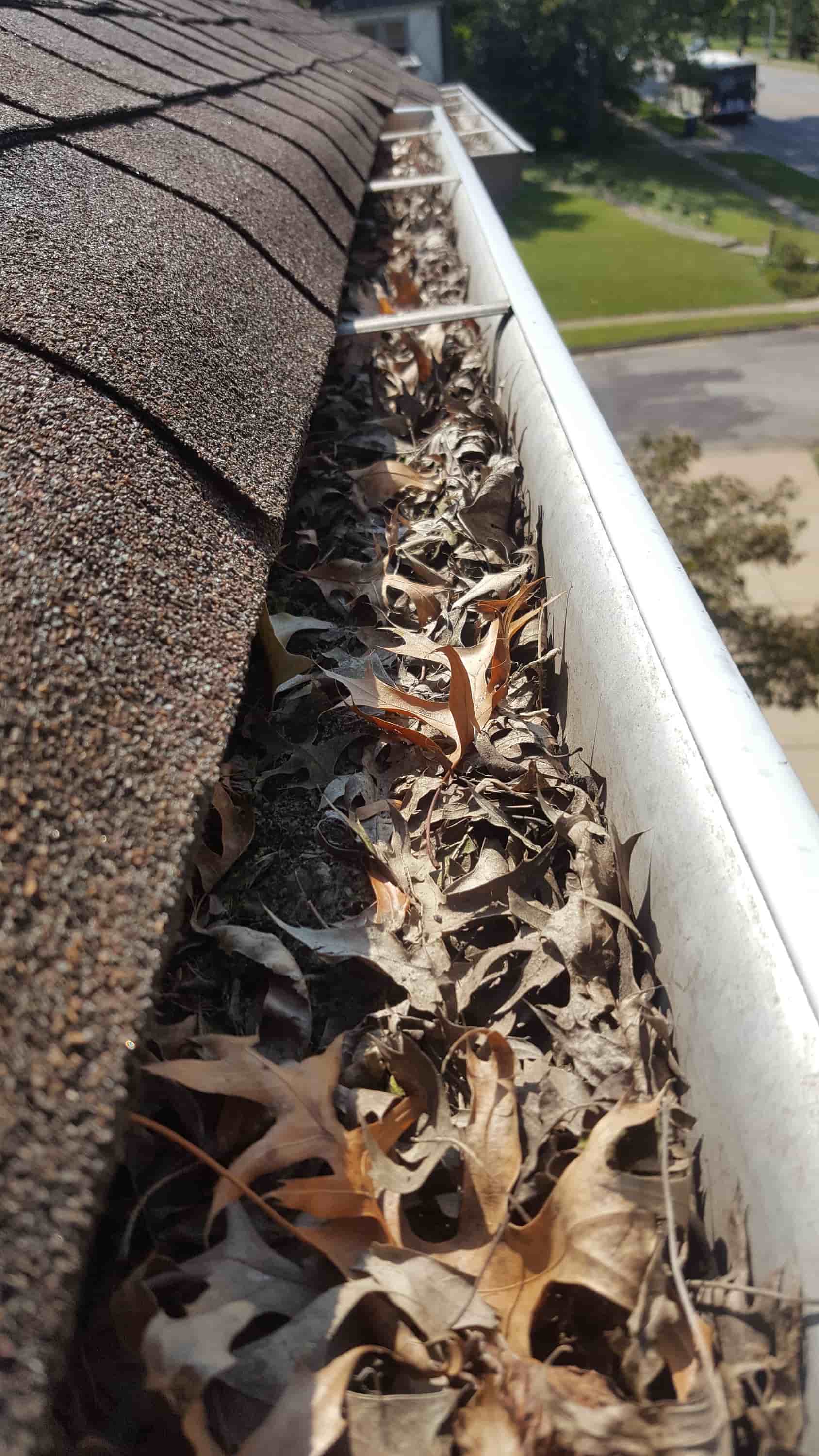 gutter clean