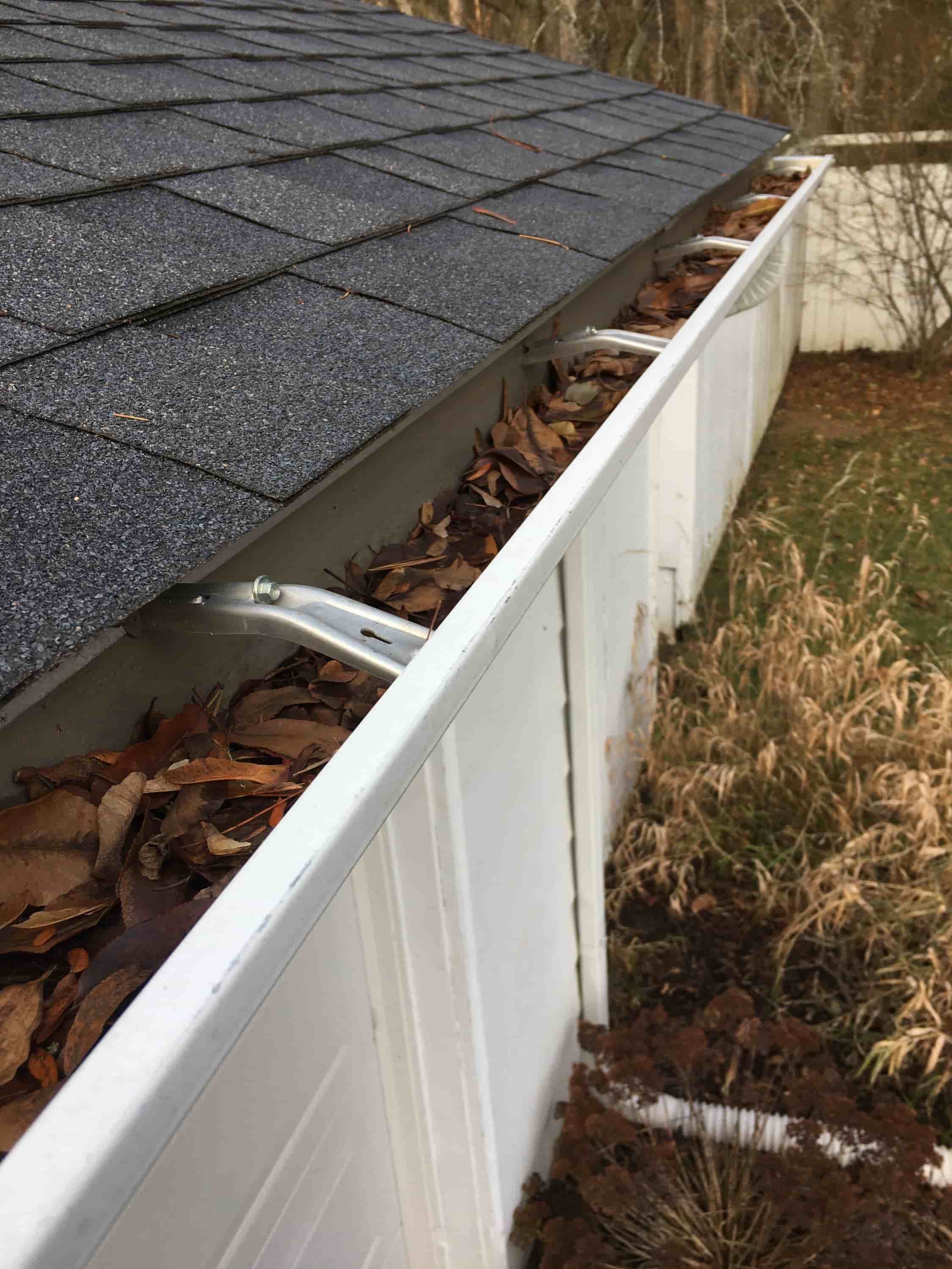 how to remove gutters