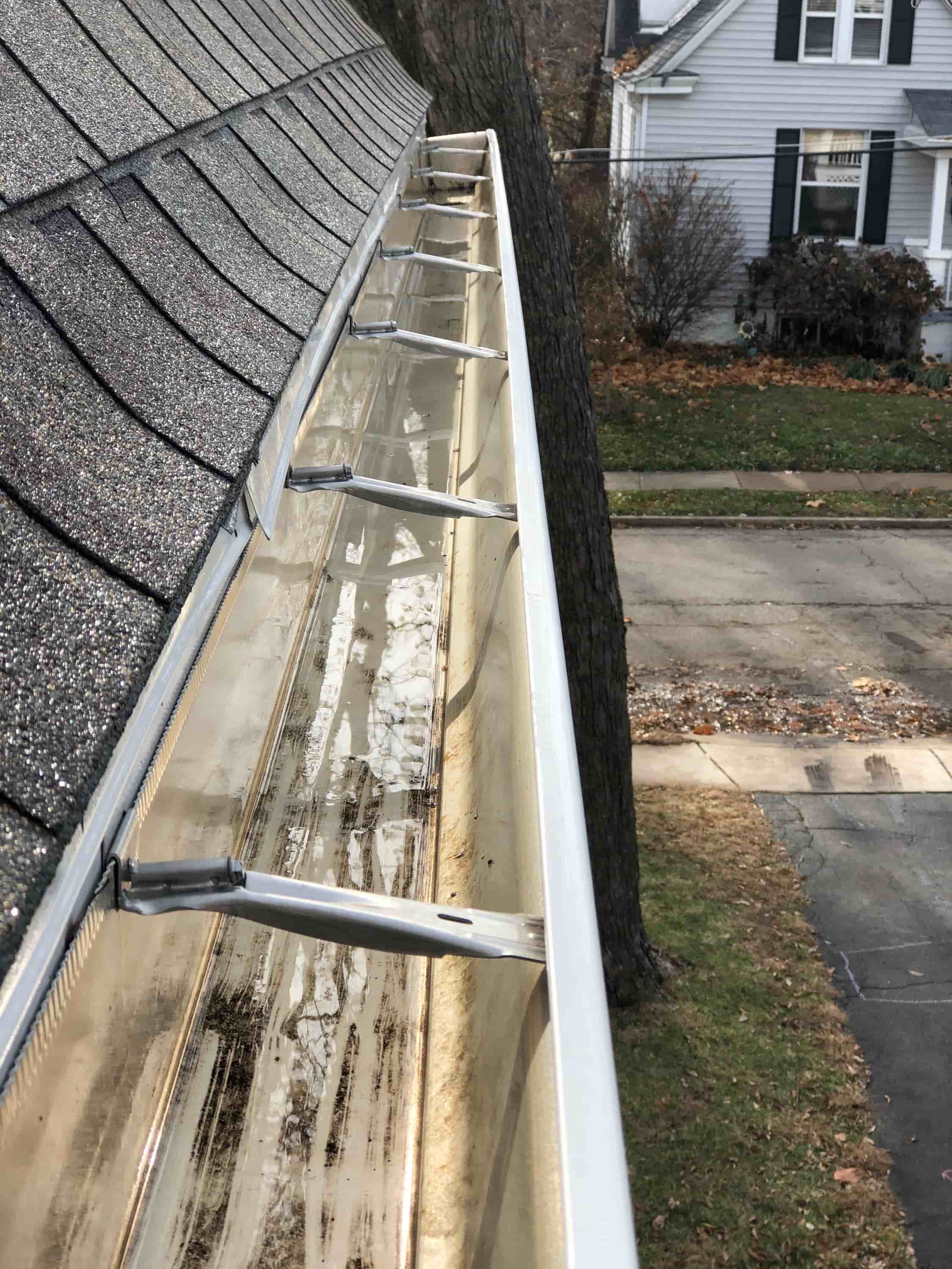 repairing gutters and downspouts