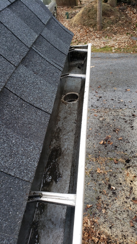 gutter cleaning downspouts