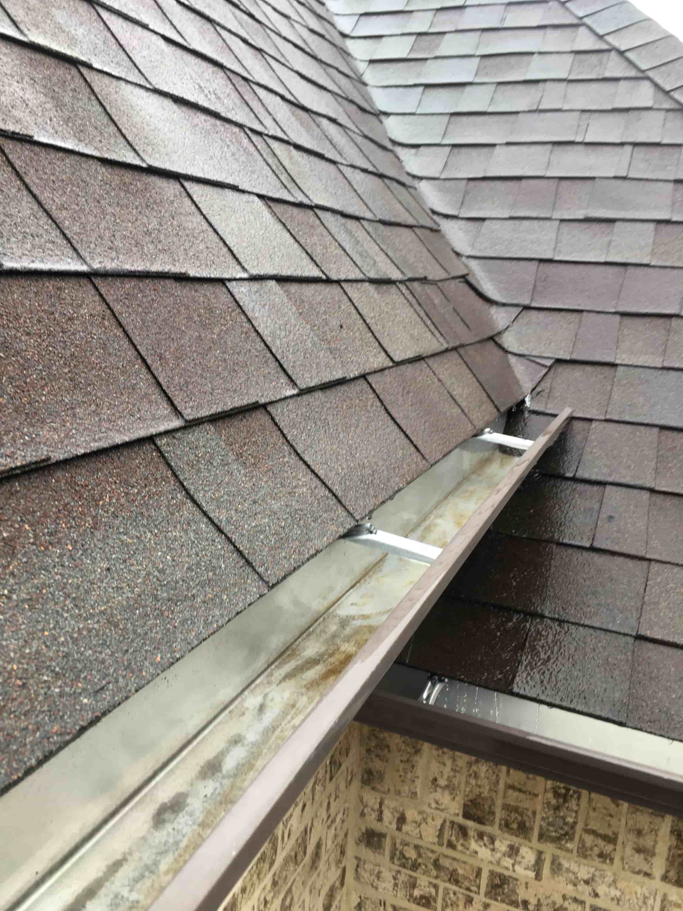 how to clean really high gutters