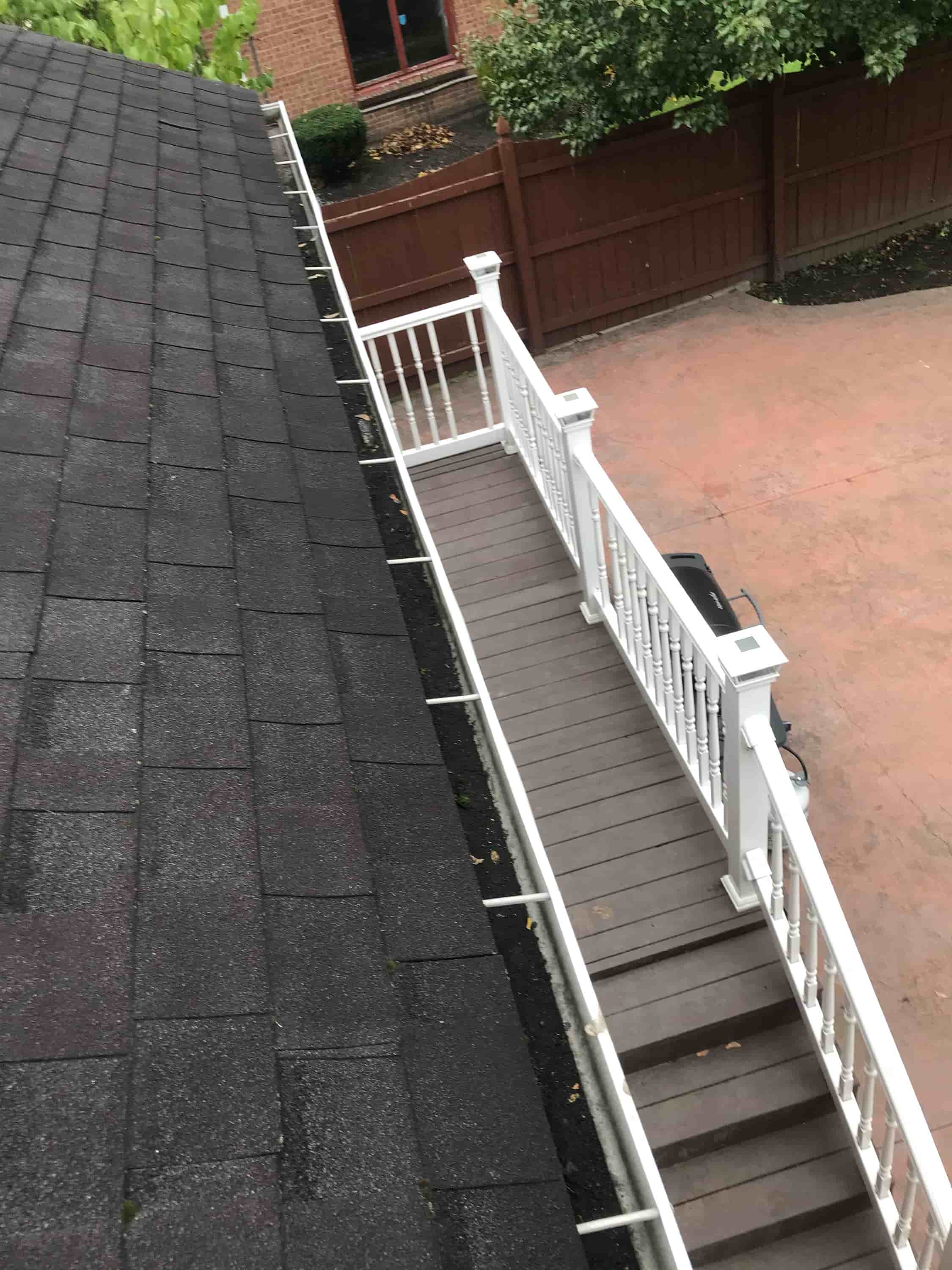 roof gutter flusher and cleaner