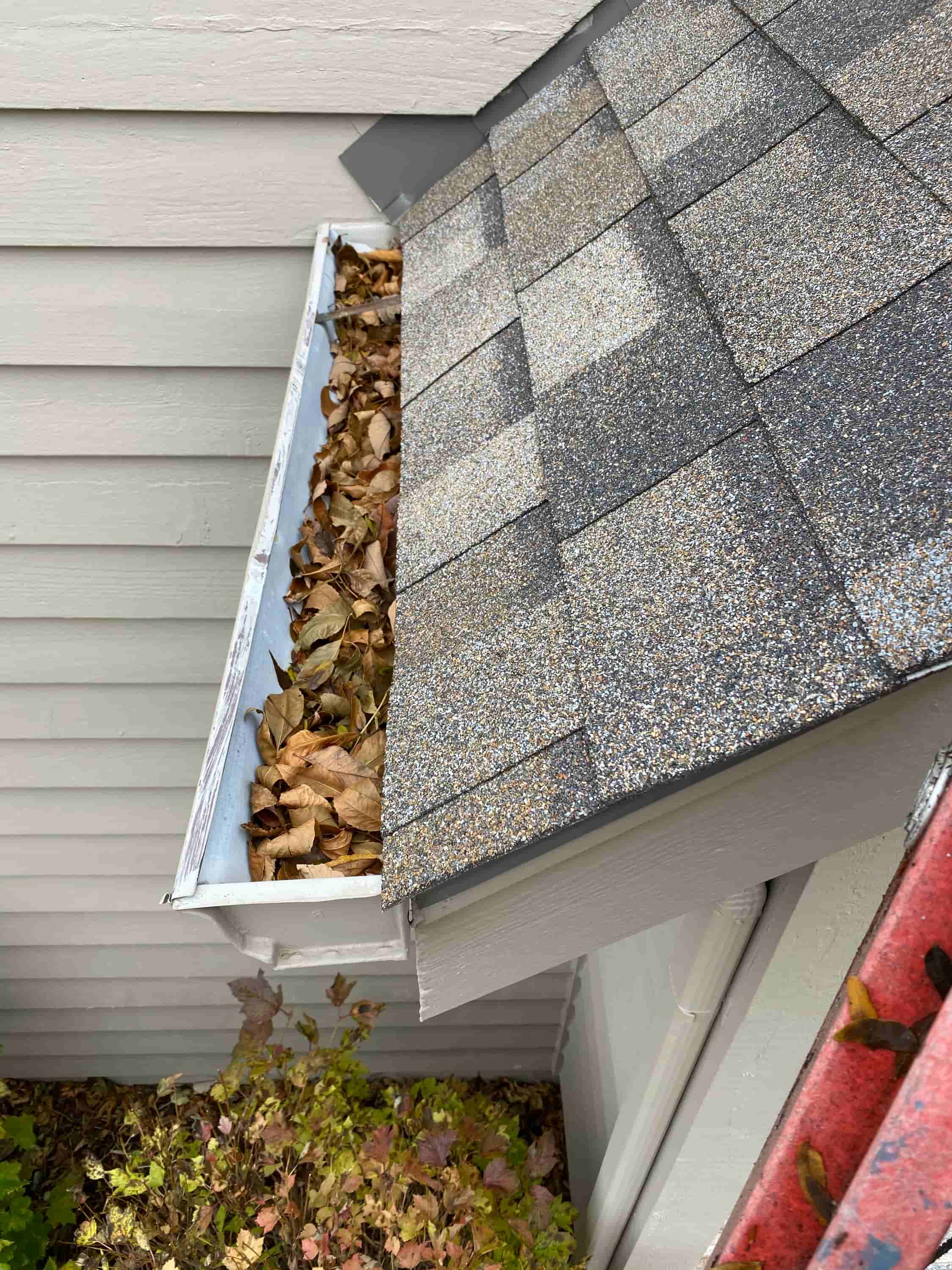 how to clean second story gutters