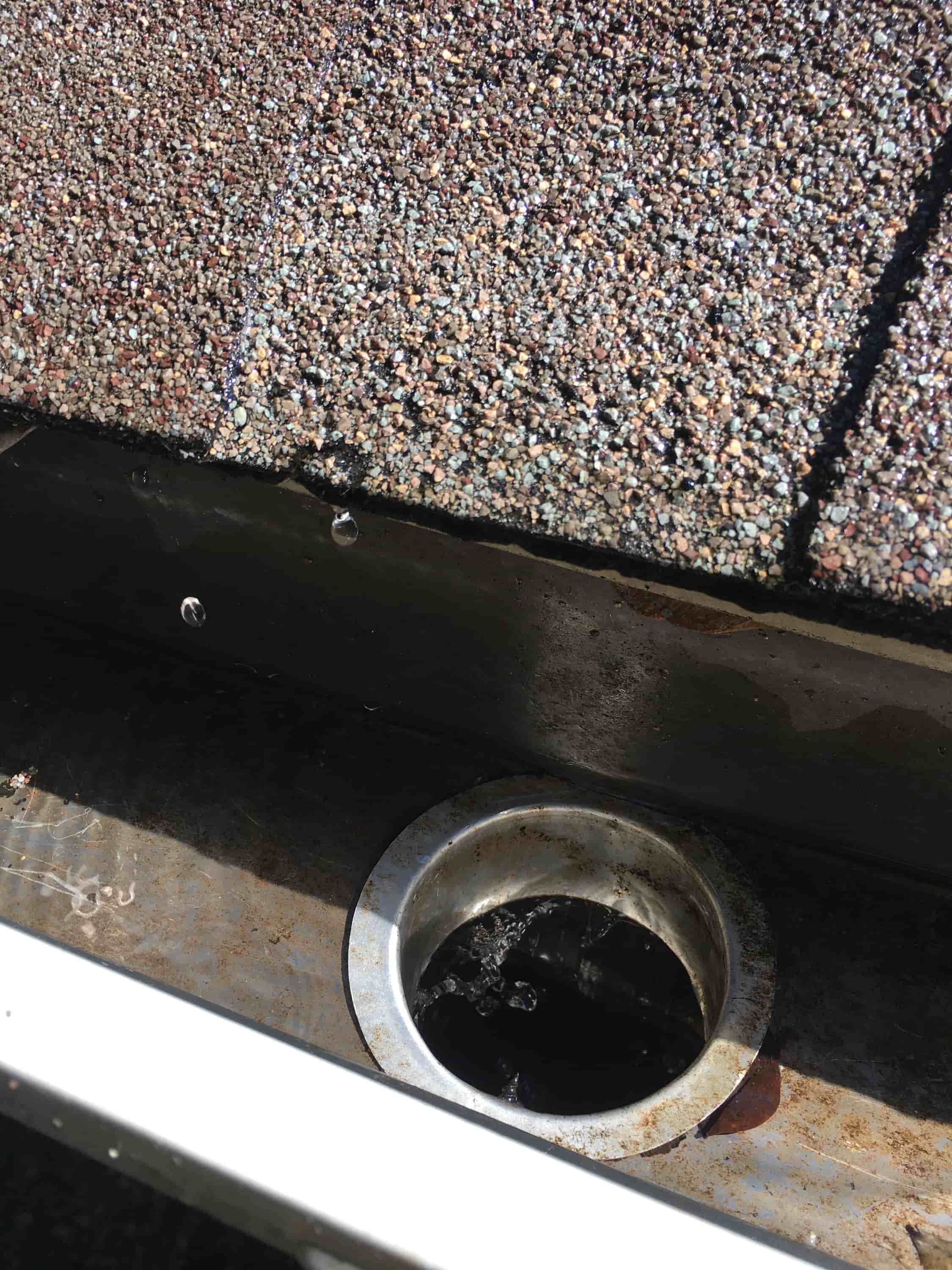 eavestrough hose attachment