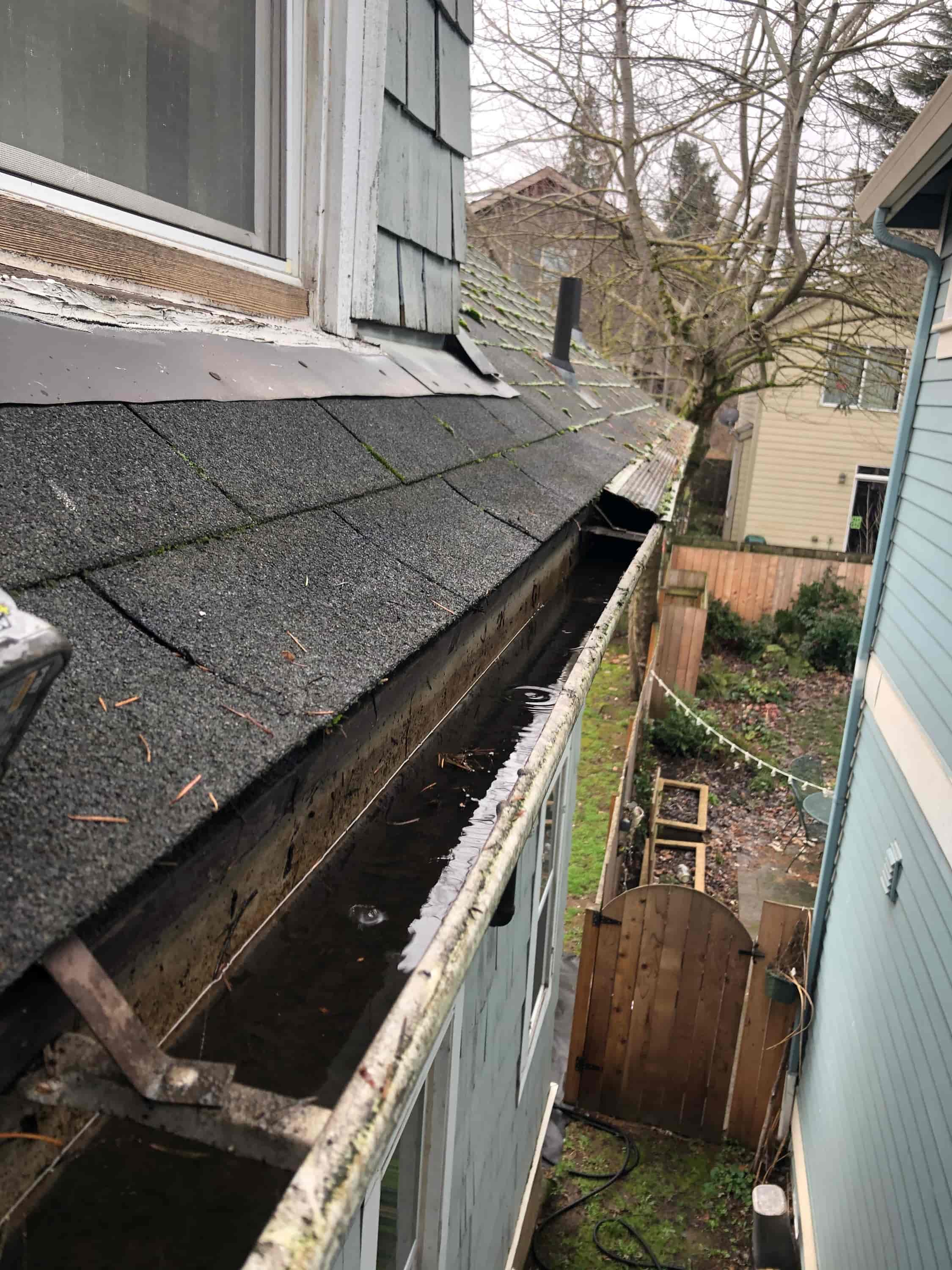 gutters cleaning