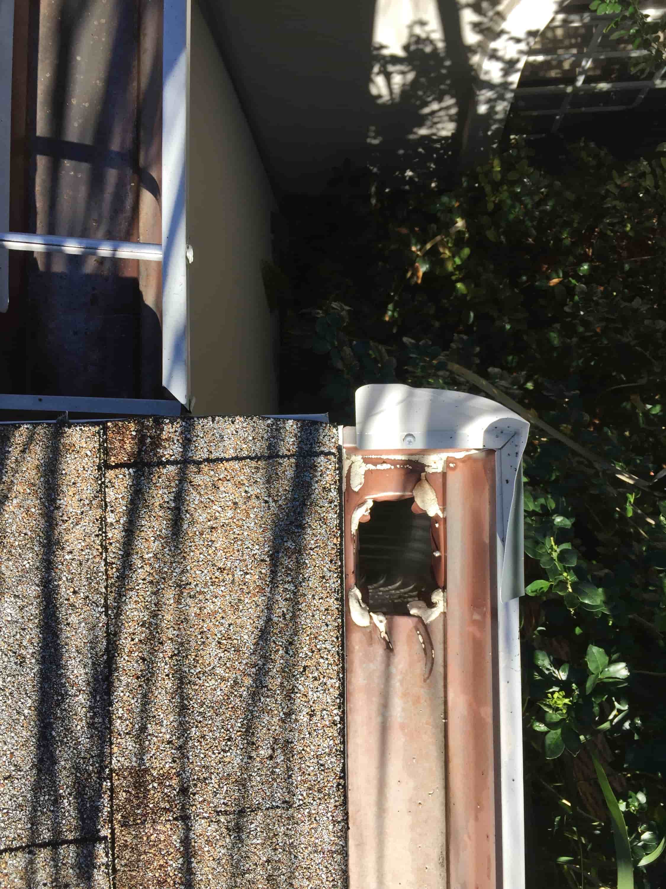 large square guttering