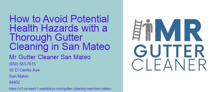 How to Avoid Potential Health Hazards with a Thorough Gutter Cleaning in San Mateo