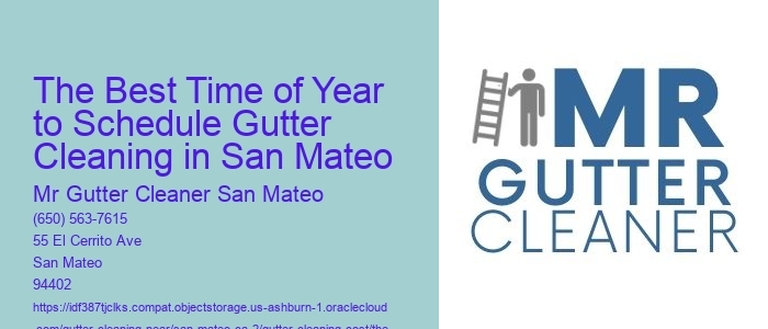 The Best Time of Year to Schedule Gutter Cleaning in San Mateo
