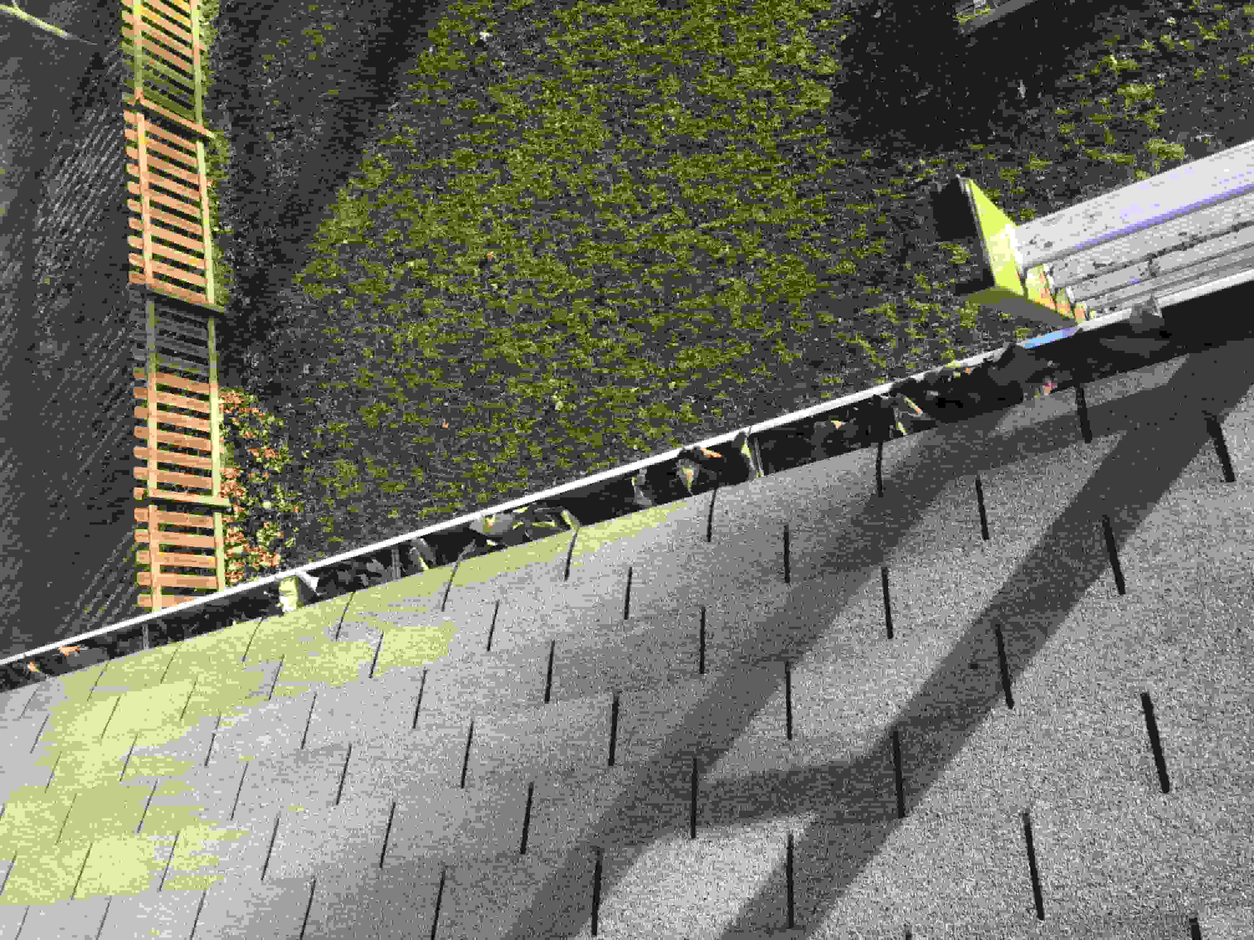 best way to clean clogged downspouts