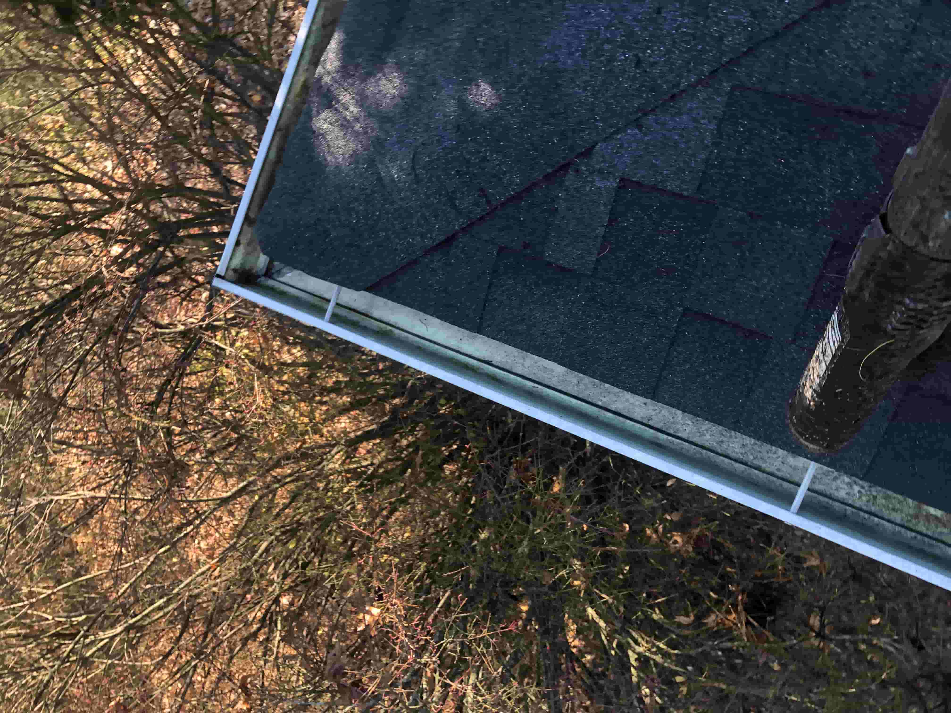 clean your gutters from the ground