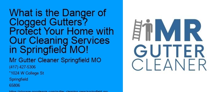 What is the Danger of Clogged Gutters? Protect Your Home with Our Cleaning Services in Springfield MO!