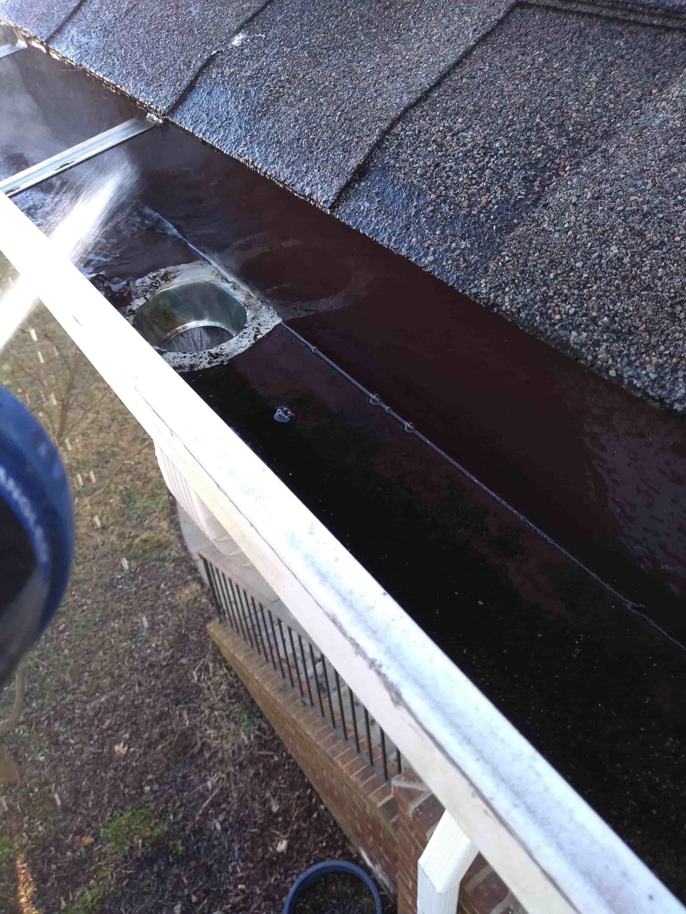 fixing downspouts