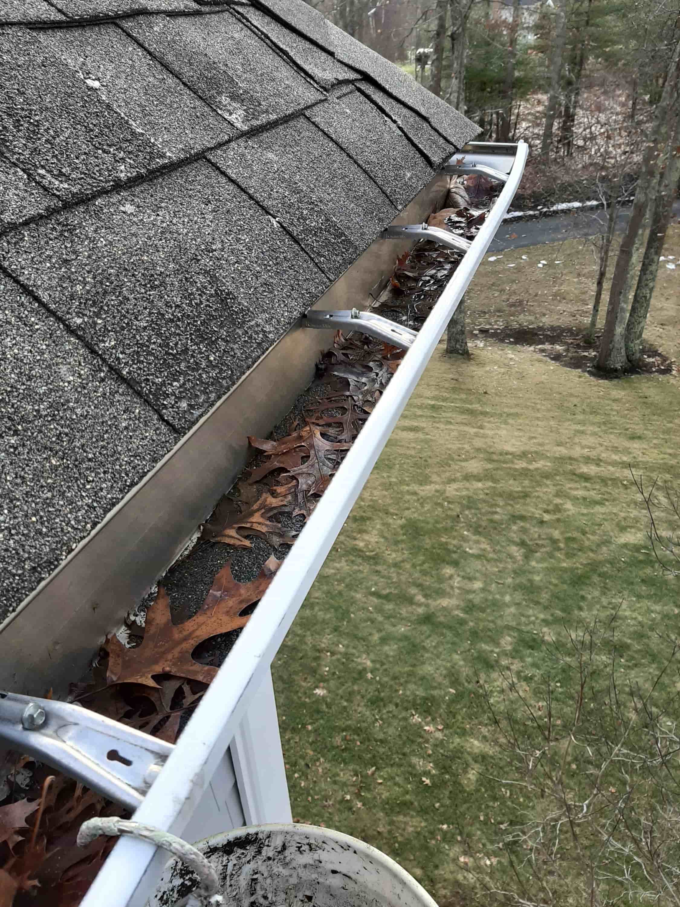 when to clean gutter