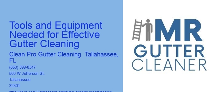 Tools and Equipment Needed for Effective Gutter Cleaning